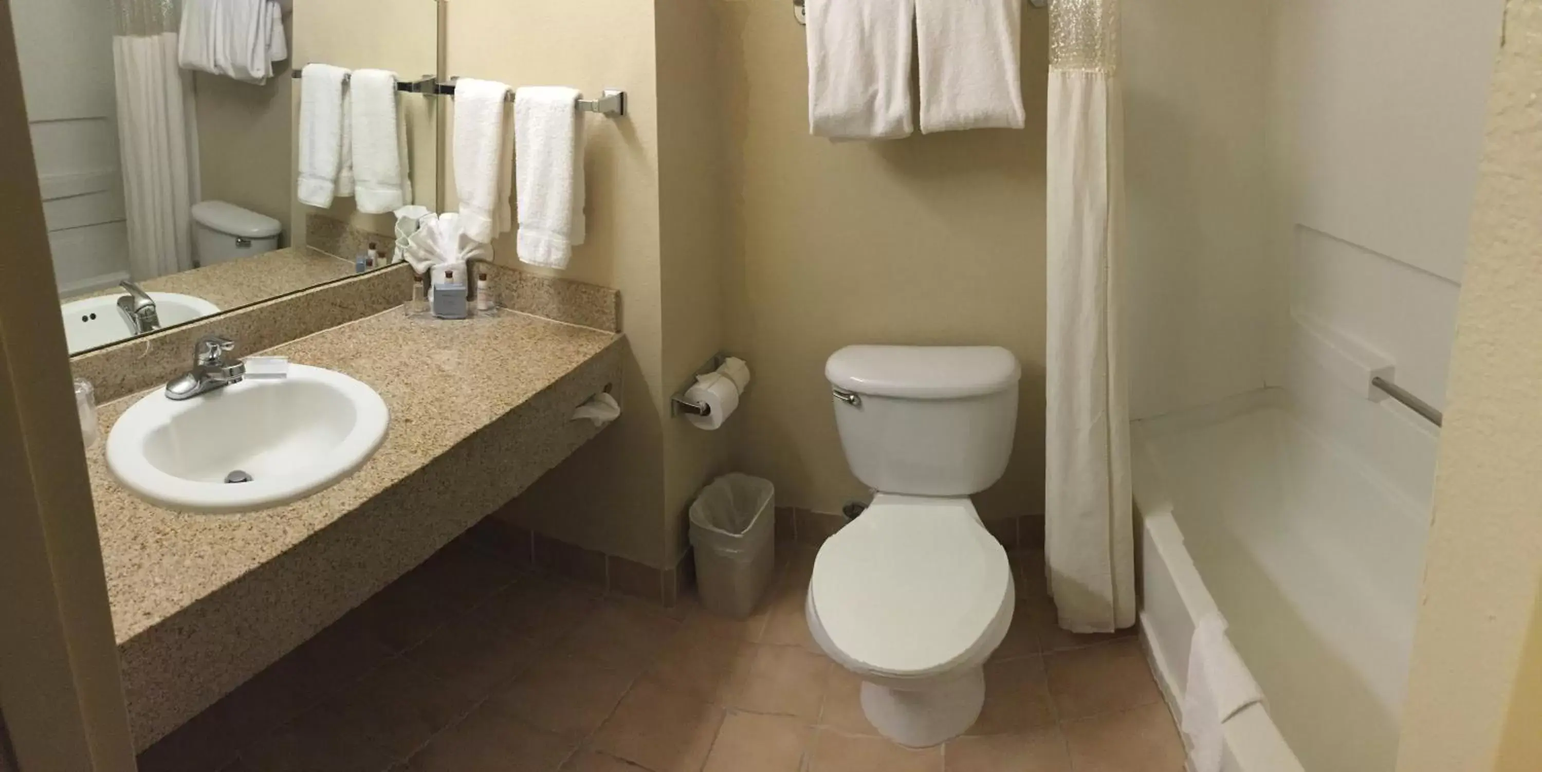 Bathroom in Hawthorn Suites by Wyndham Rancho Cordova/Folsom