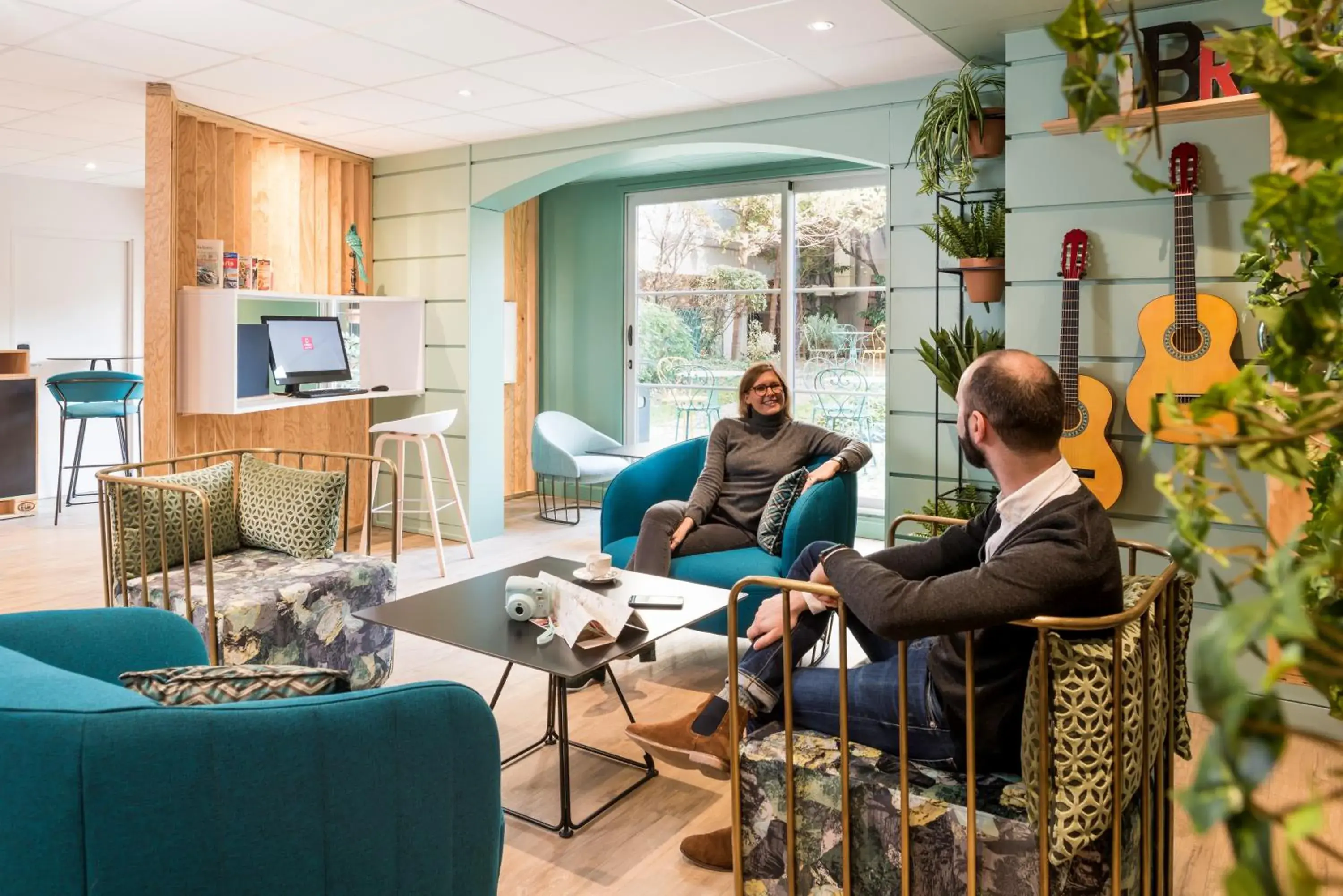 Lobby or reception in Aparthotel Adagio Paris Montmartre Lobby or reception in Aparthotel Adagio Paris Montmartre