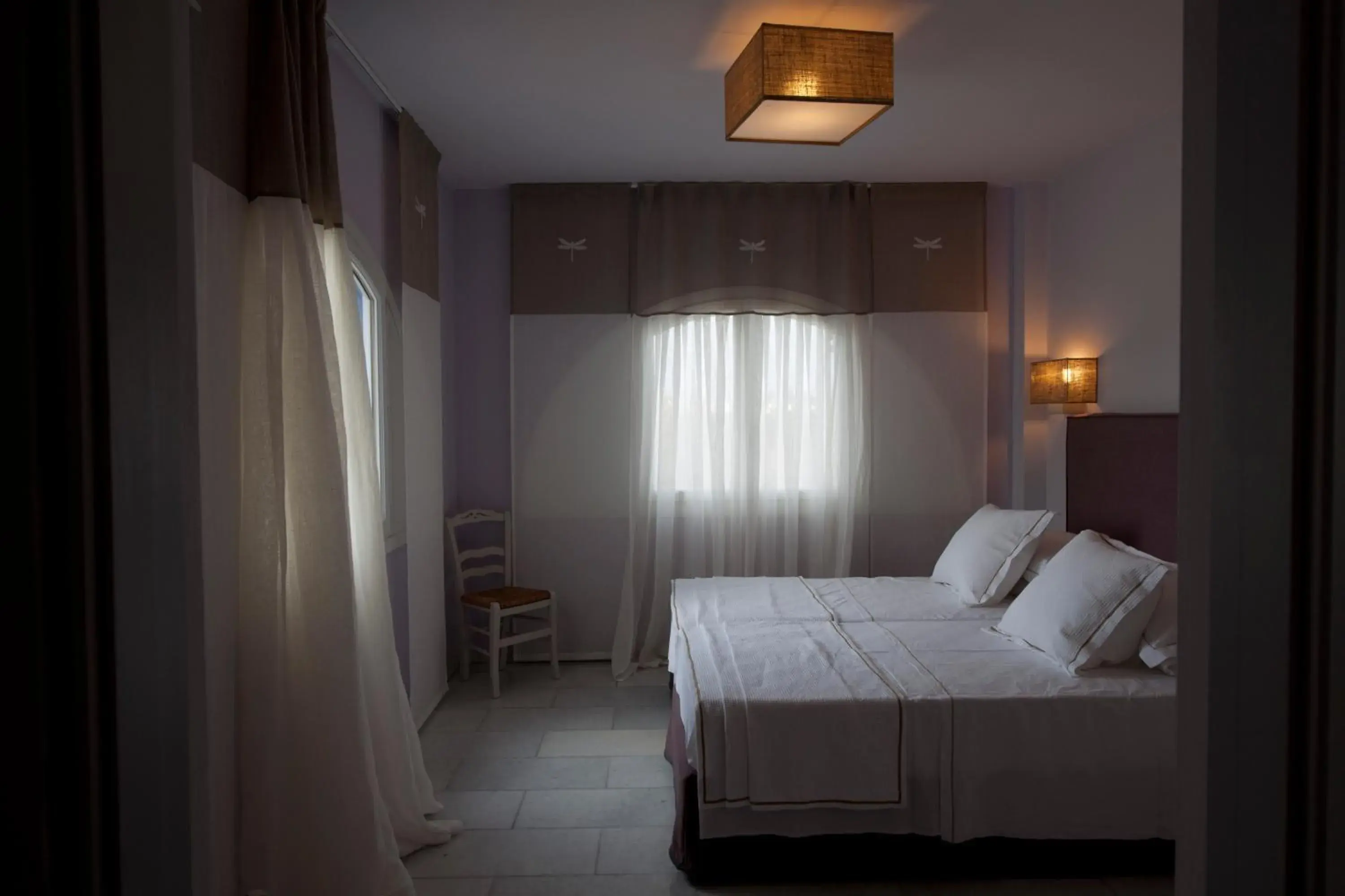 Bedroom, Bed in Ammos Naxos Exclusive Apartment