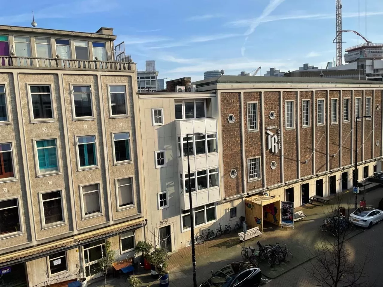 City view in H3 Hotel Rotterdam City Center