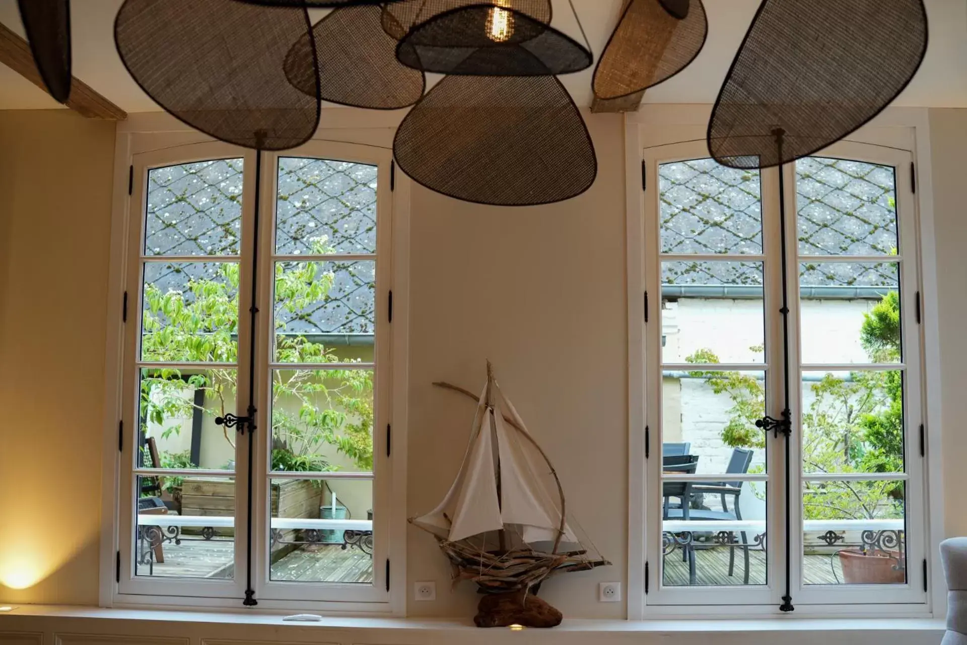 Living room in Maison d'hôtes du Jardin