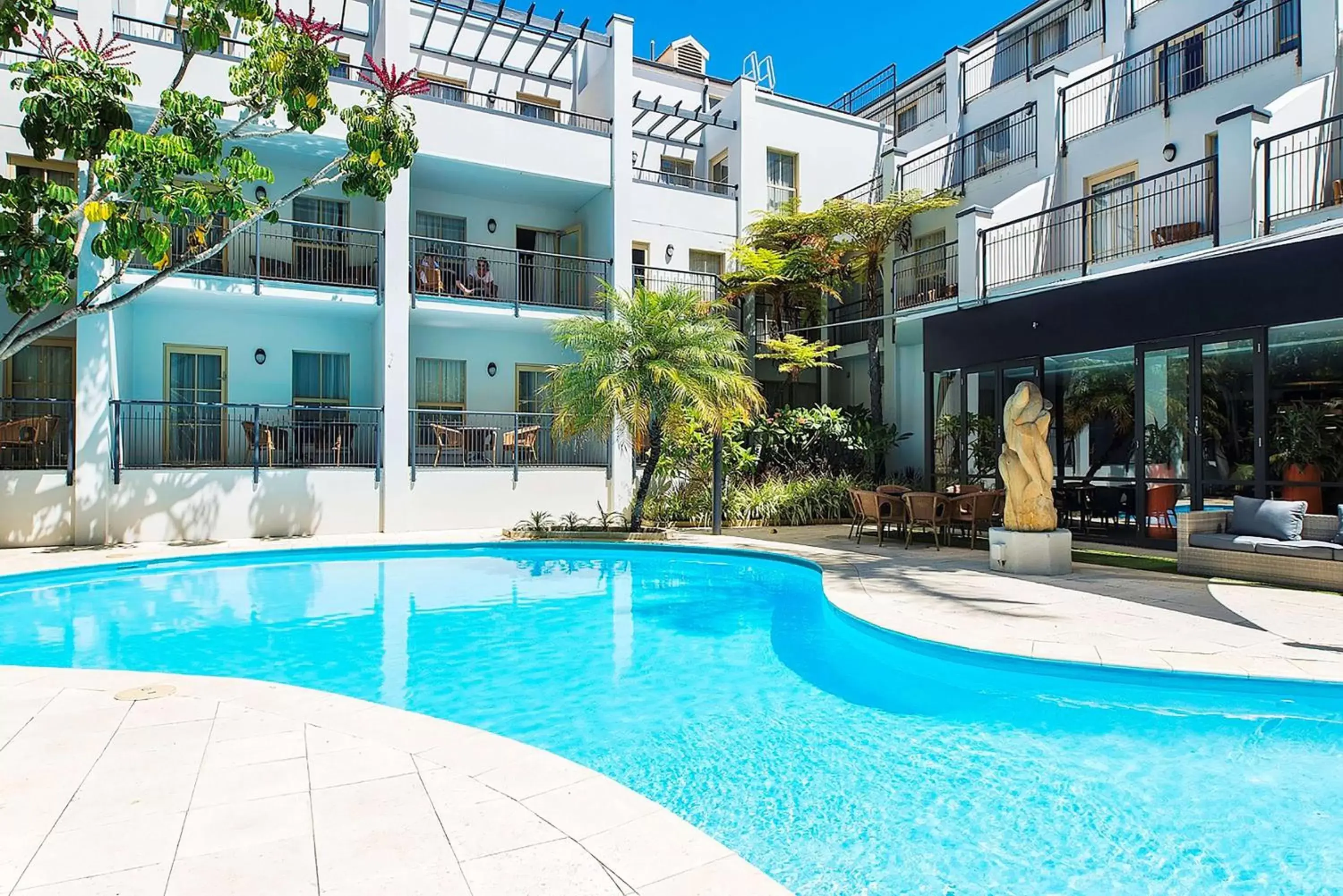 Pool view, Swimming Pool in Esplanade Hotel Fremantle - by Rydges