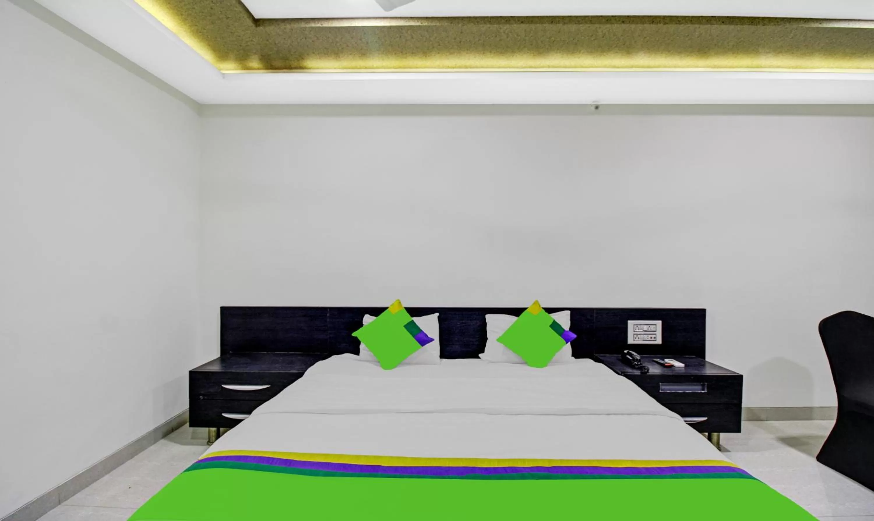 Bedroom, Bed in Treebo Baby Pearl