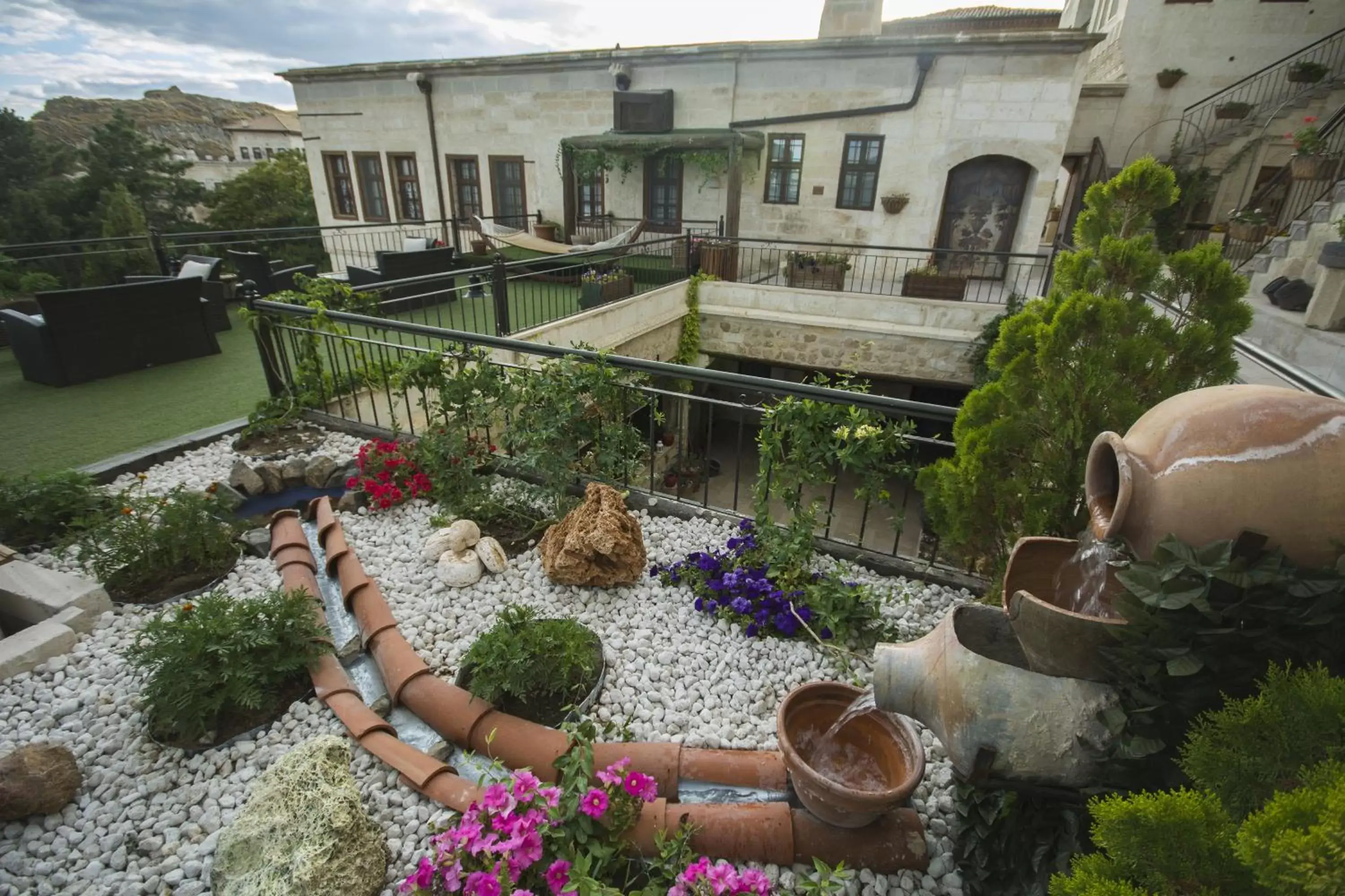 Balcony/Terrace in Fresco Cave Suites Cappadocia