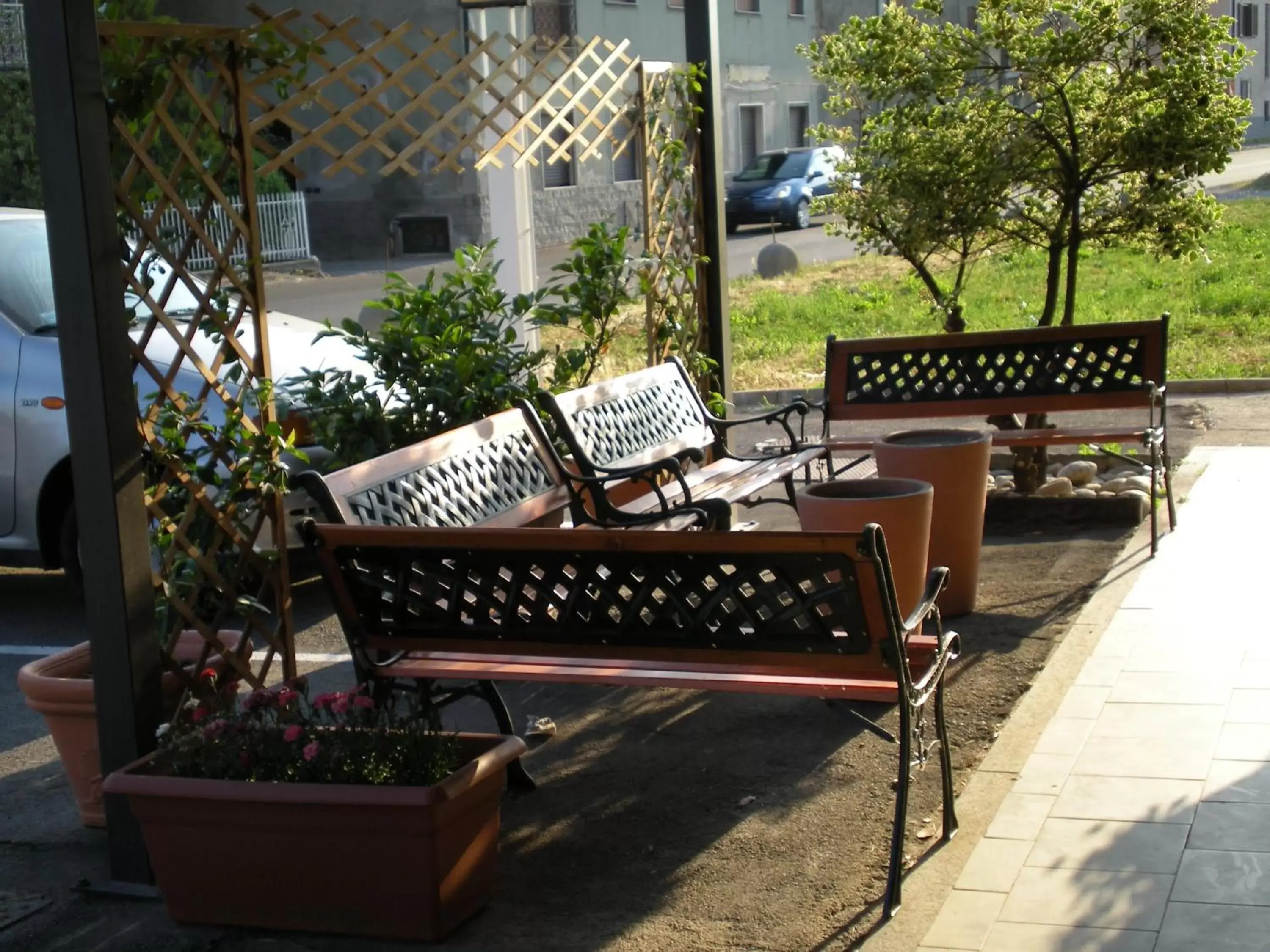 Balcony/Terrace in Aer Hotel Malpensa