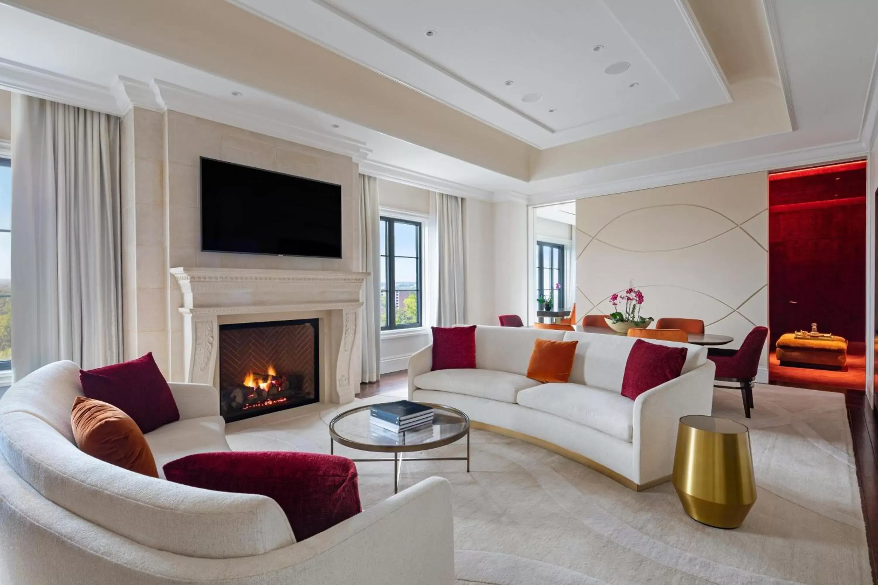 Living room, Seating Area in The St. Regis Atlanta