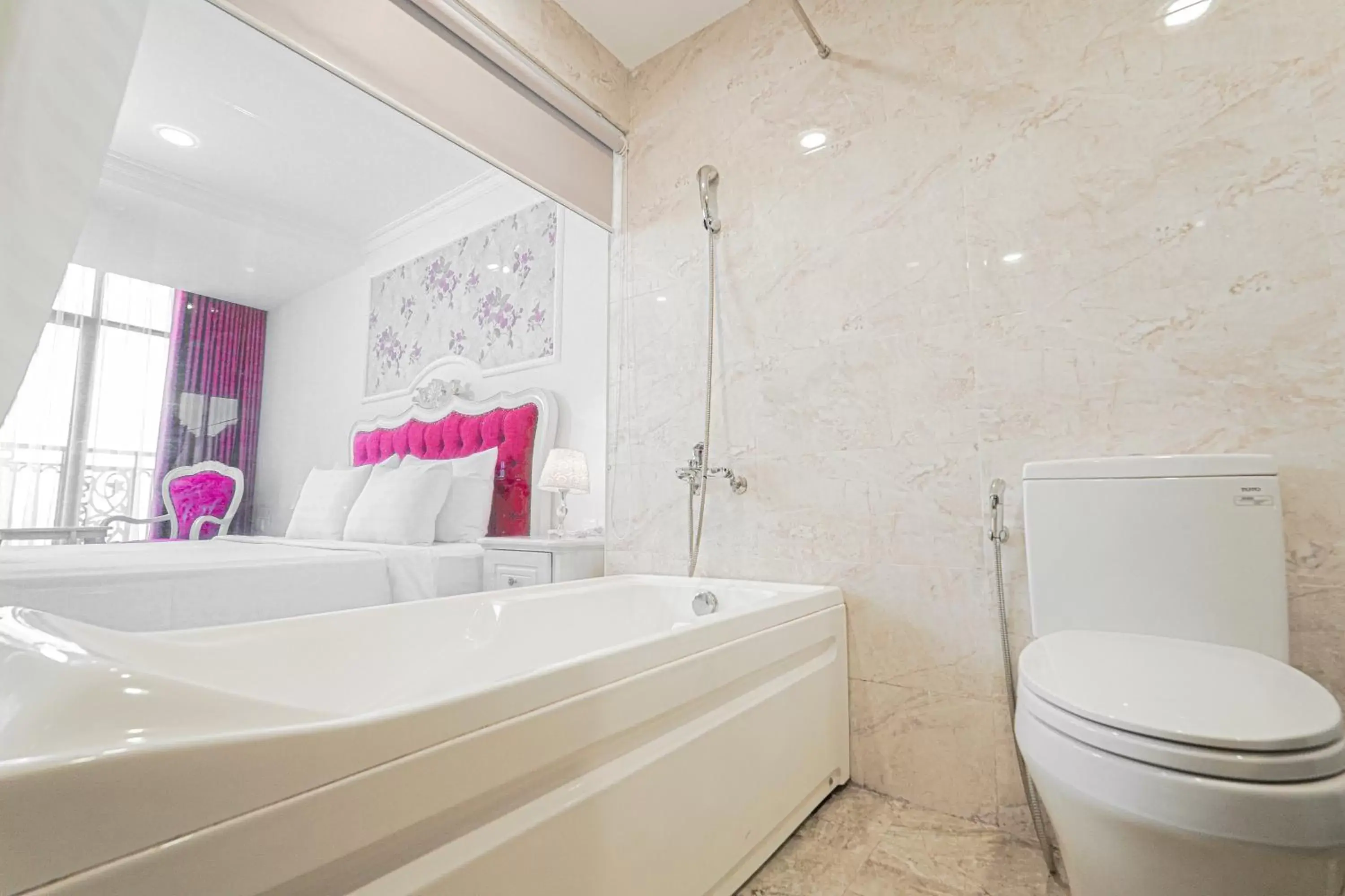 Shower, Bathroom in Bonjour Nha Trang Hotel