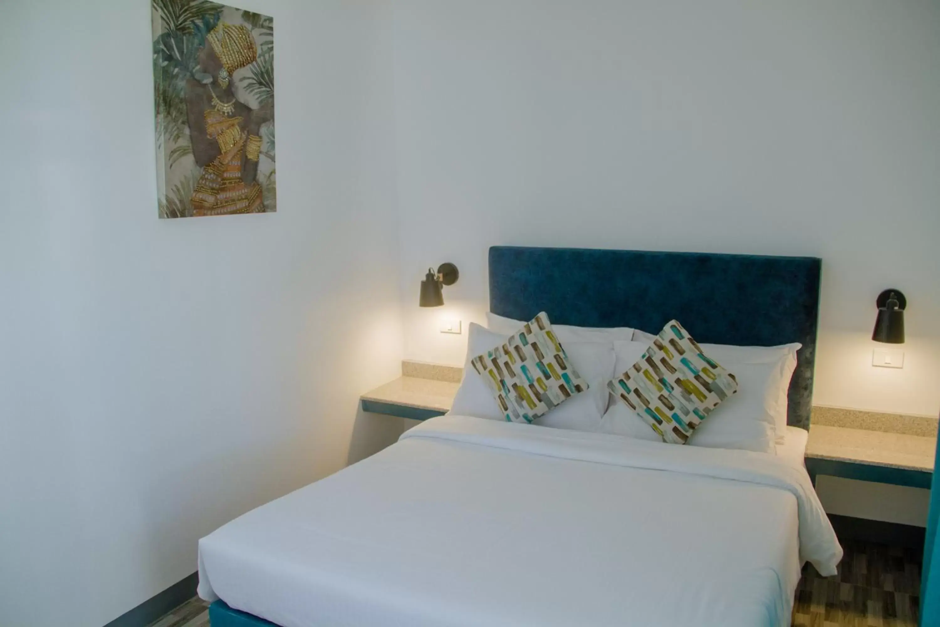 Bed in La Playa Estrella Beach Resort Bed in La Playa Estrella Beach Resort