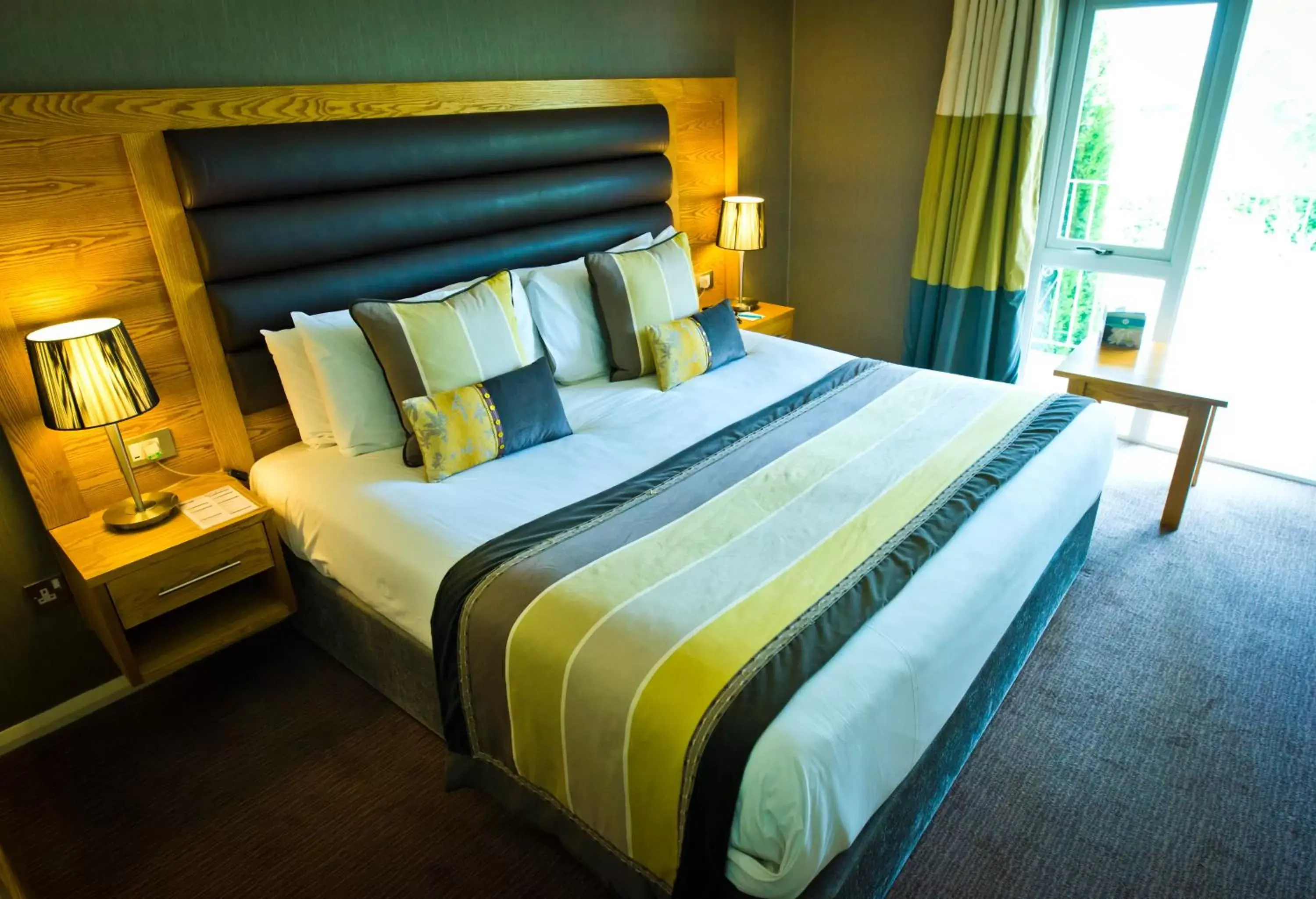 Bed in Thornton Hall Hotel And Spa