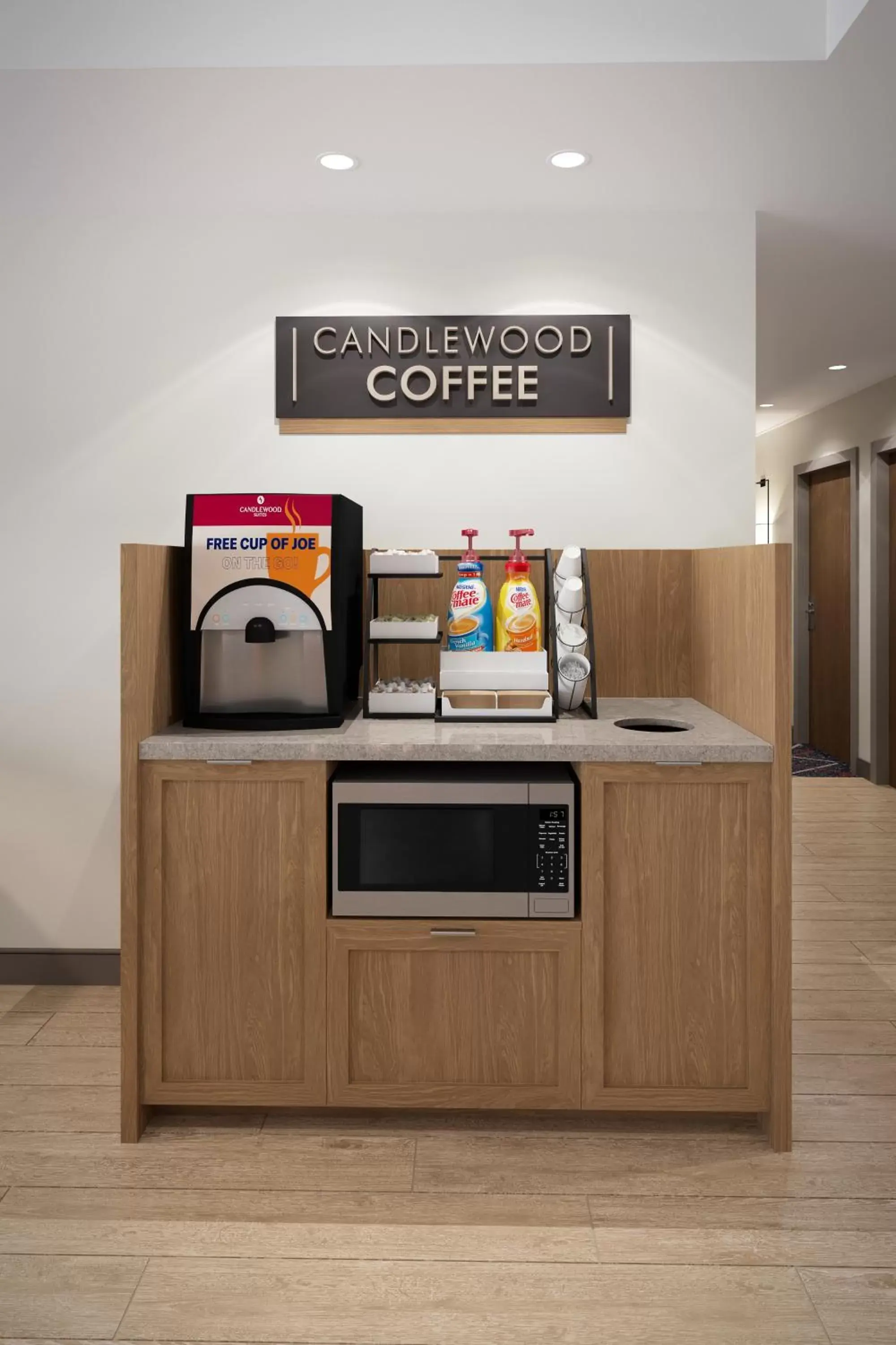 Coffee/tea facilities, Kitchen/Kitchenette in Candlewood Suites - Columbia, an IHG Hotel