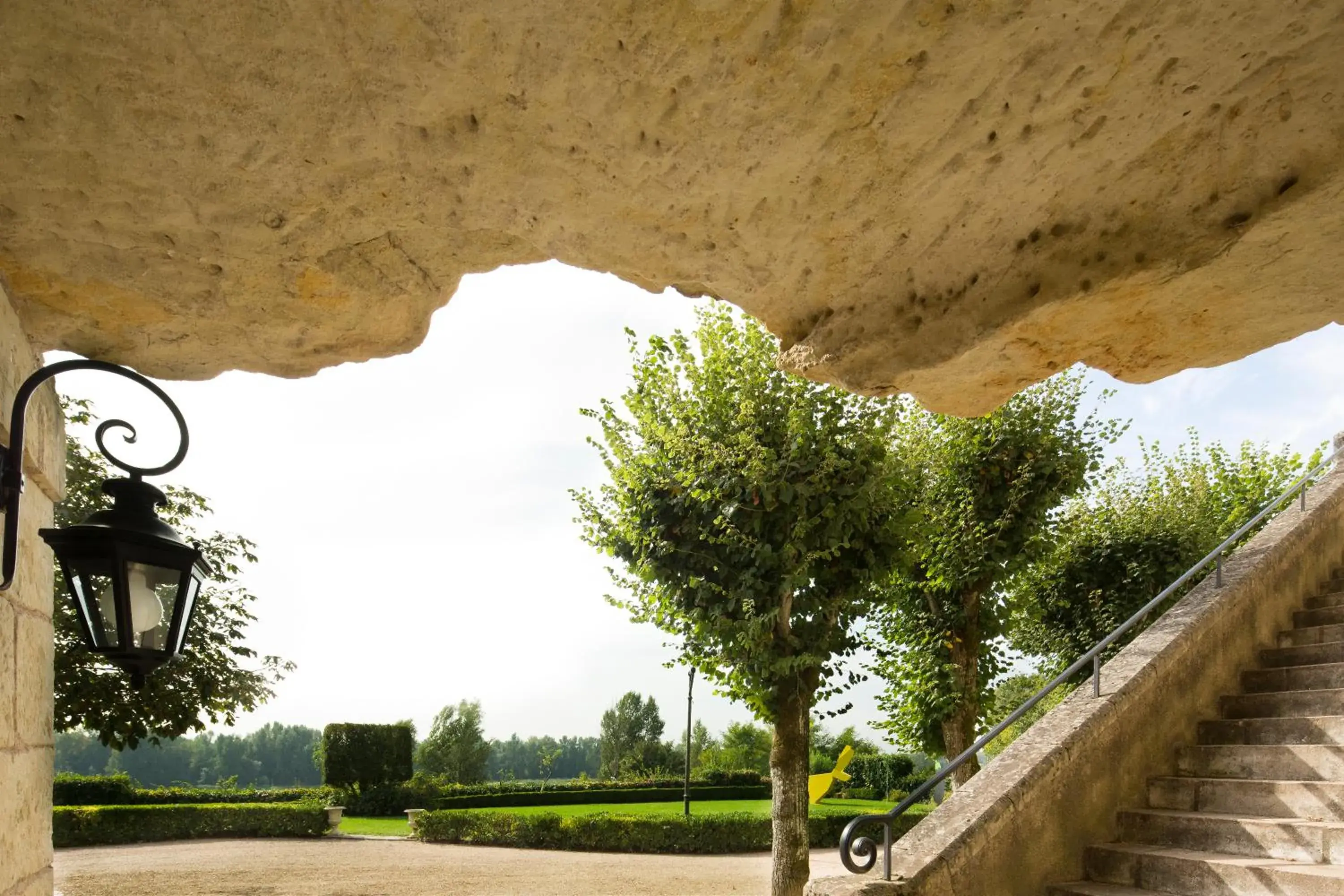 Garden in Hotel Les Hautes Roches