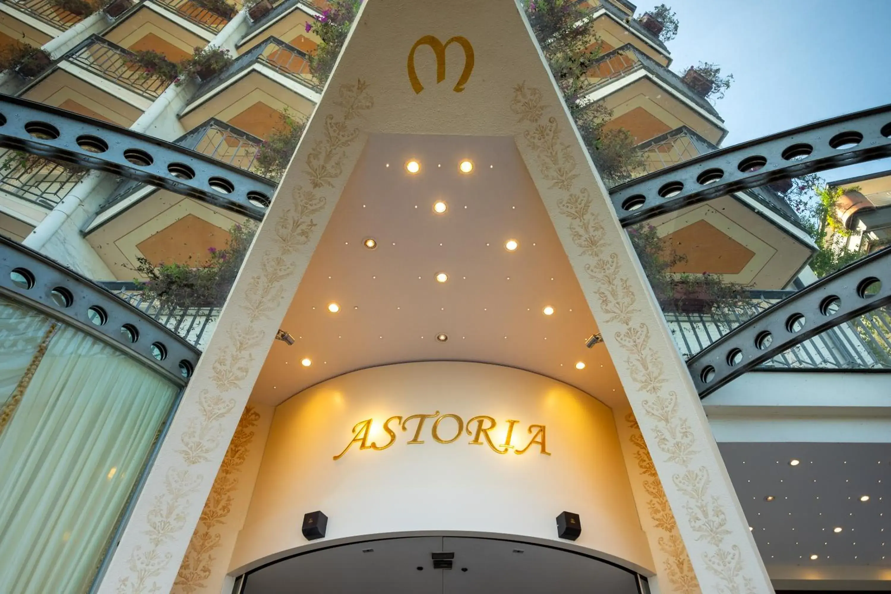 Property building in Hotel Astoria