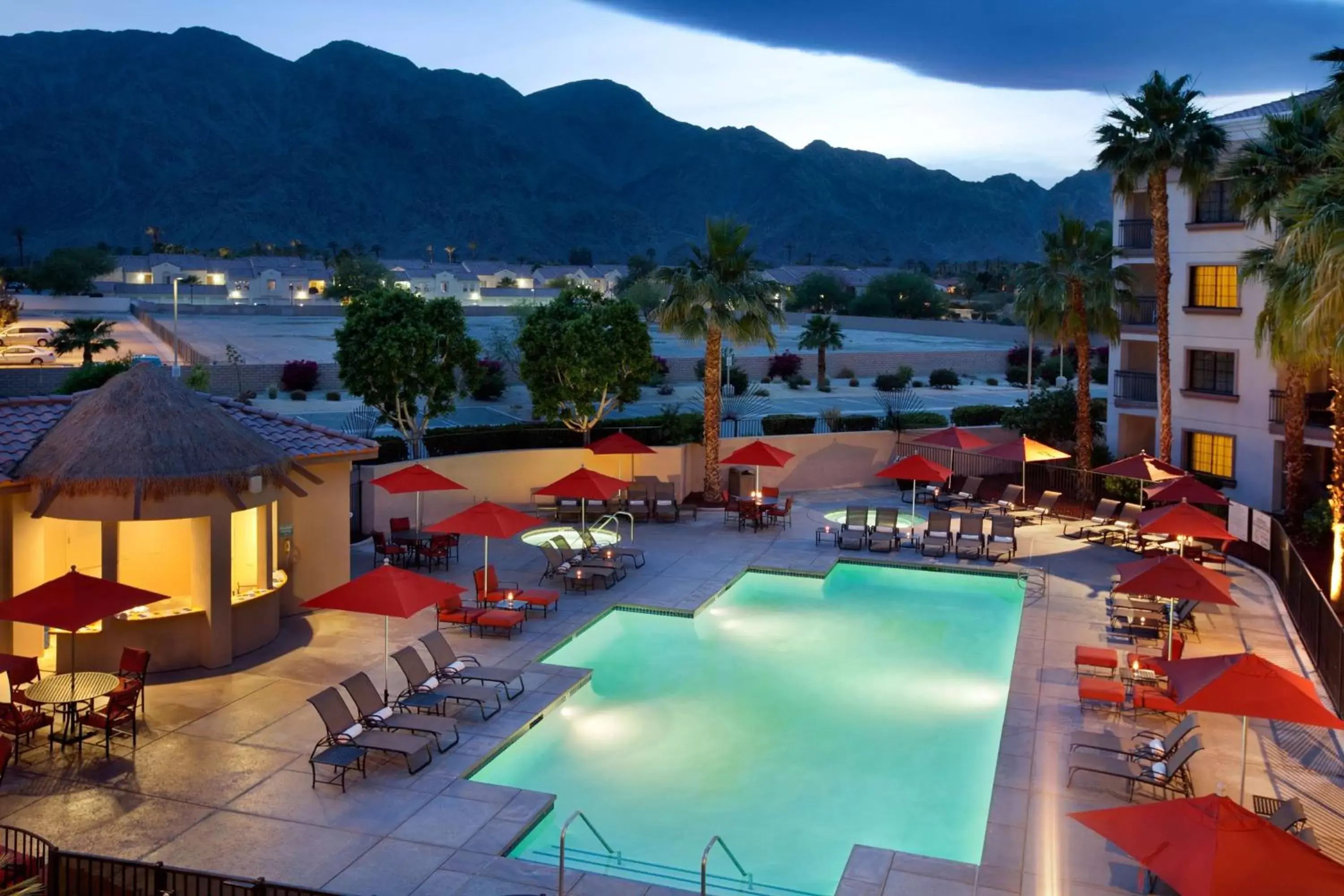 Pool View in Embassy Suites La Quinta Hotel & Spa