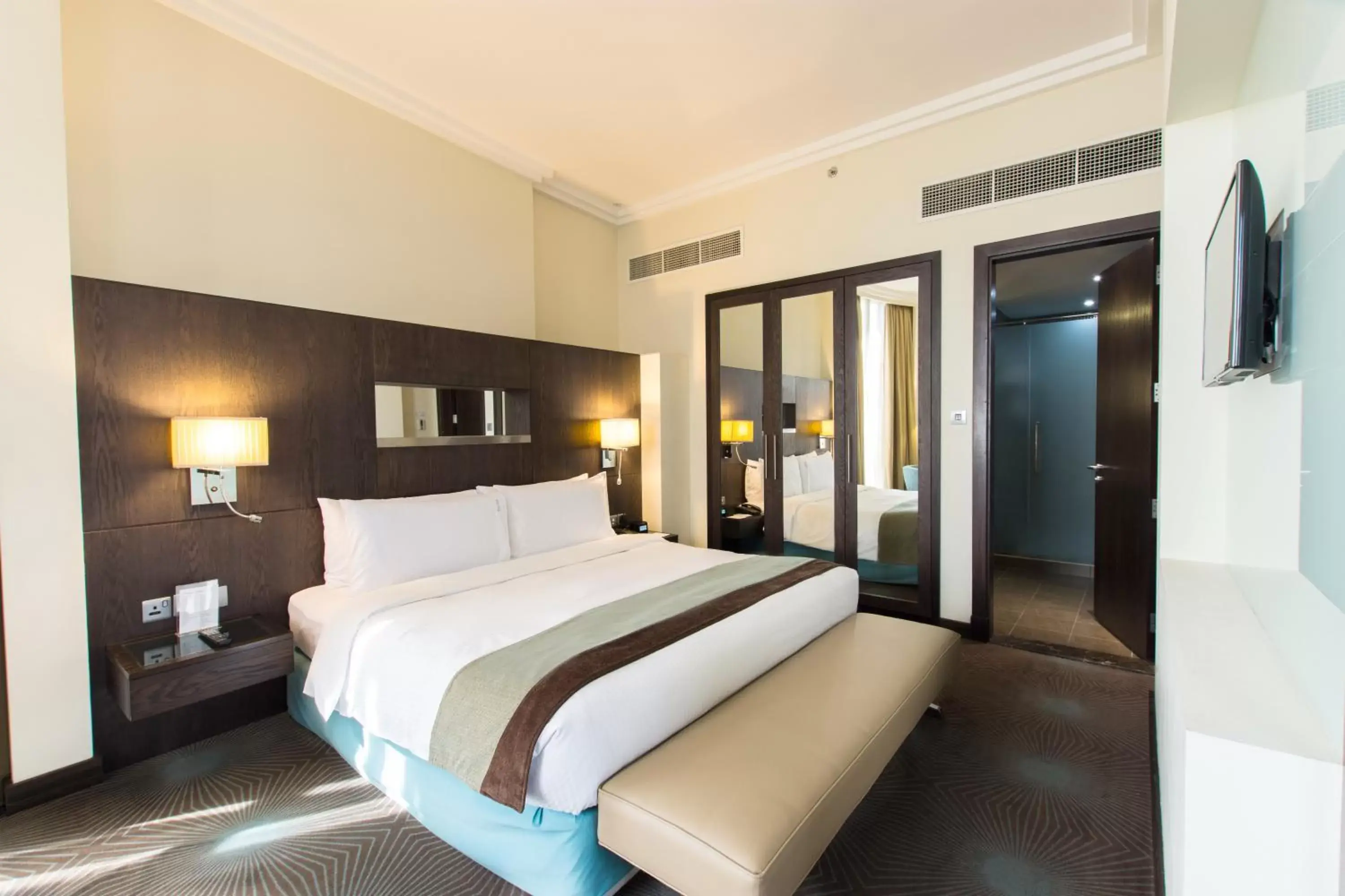 Photo of the whole room, Bed in Holiday Inn Abu Dhabi, an IHG Hotel