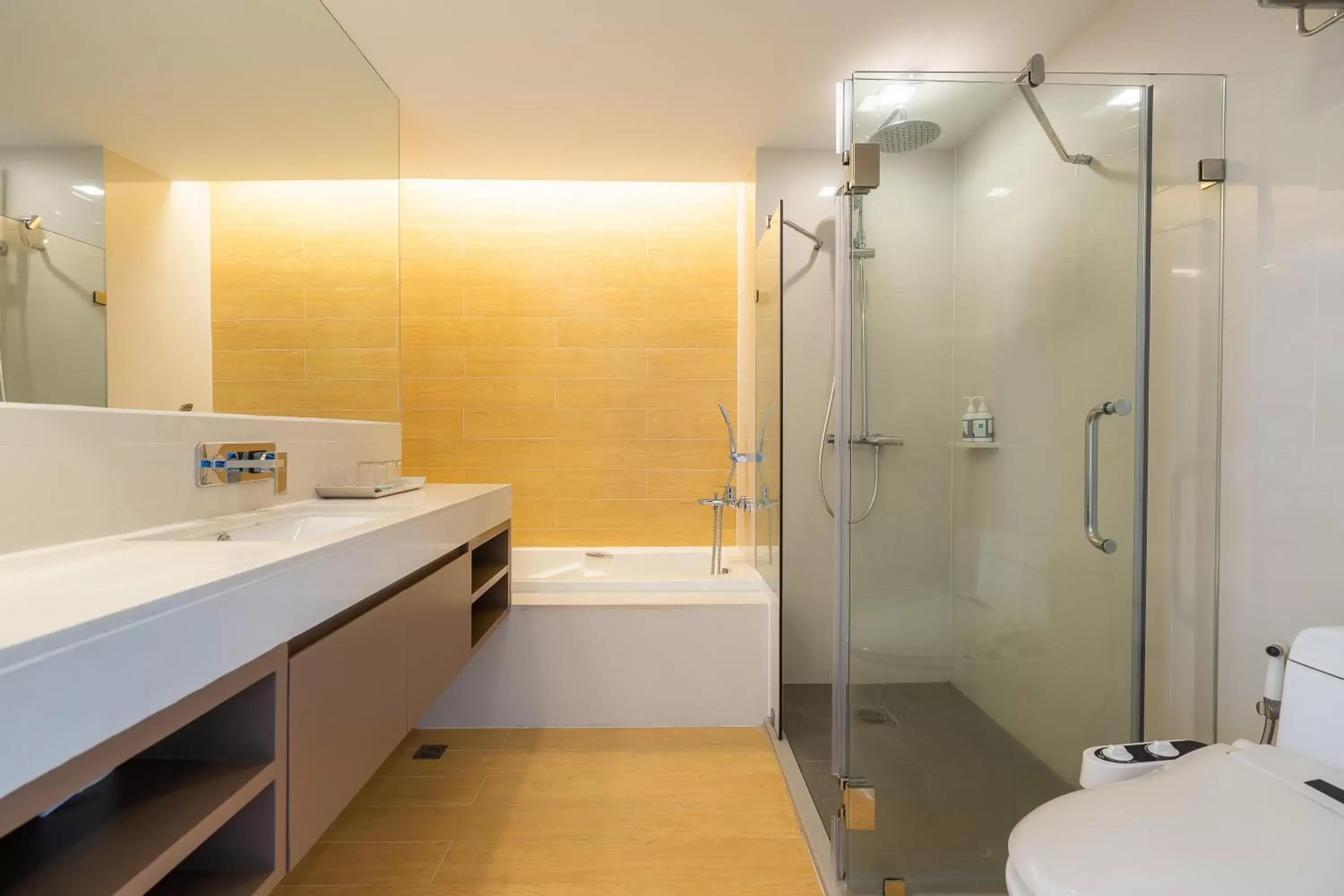 Shower, Bathroom in Aster Hotel and Residence by At Mind