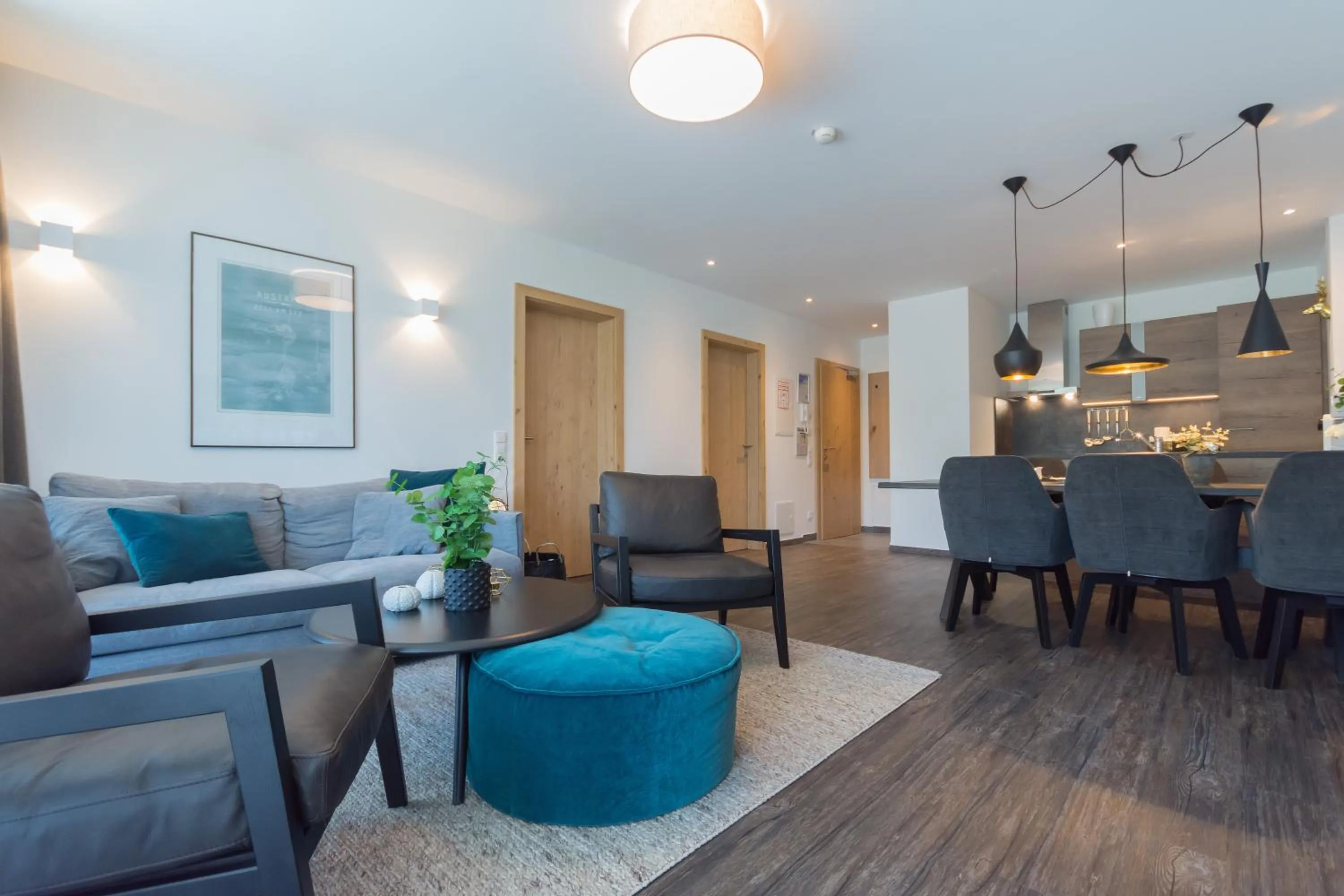 Living room in Schönblick Residence - Absolut Alpine Apartments