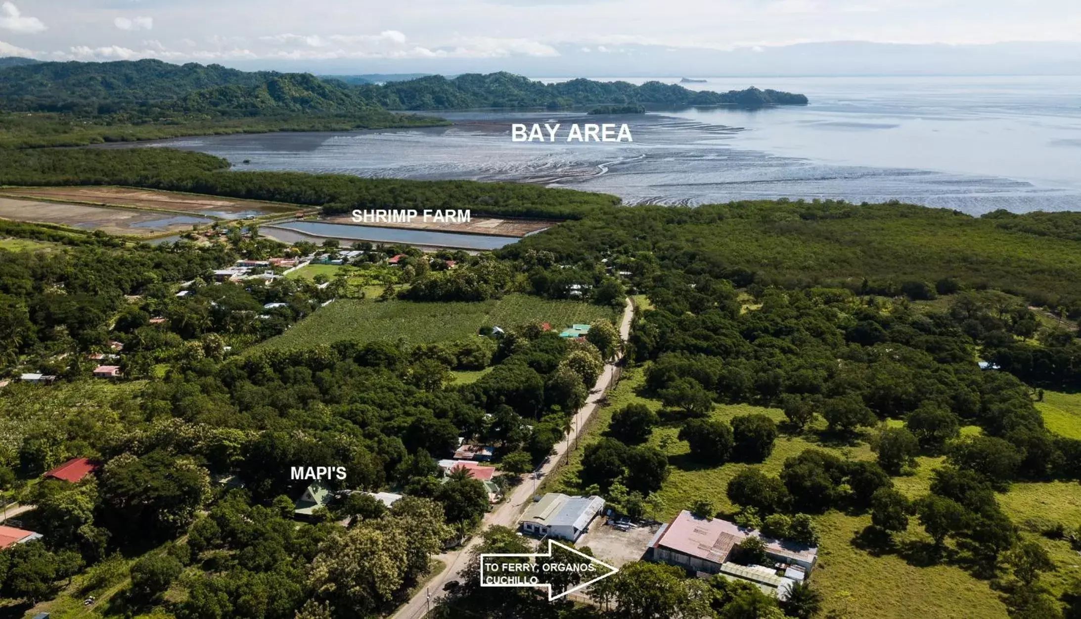 Neighbourhood, Bird's-eye View in Mapi's Cabins