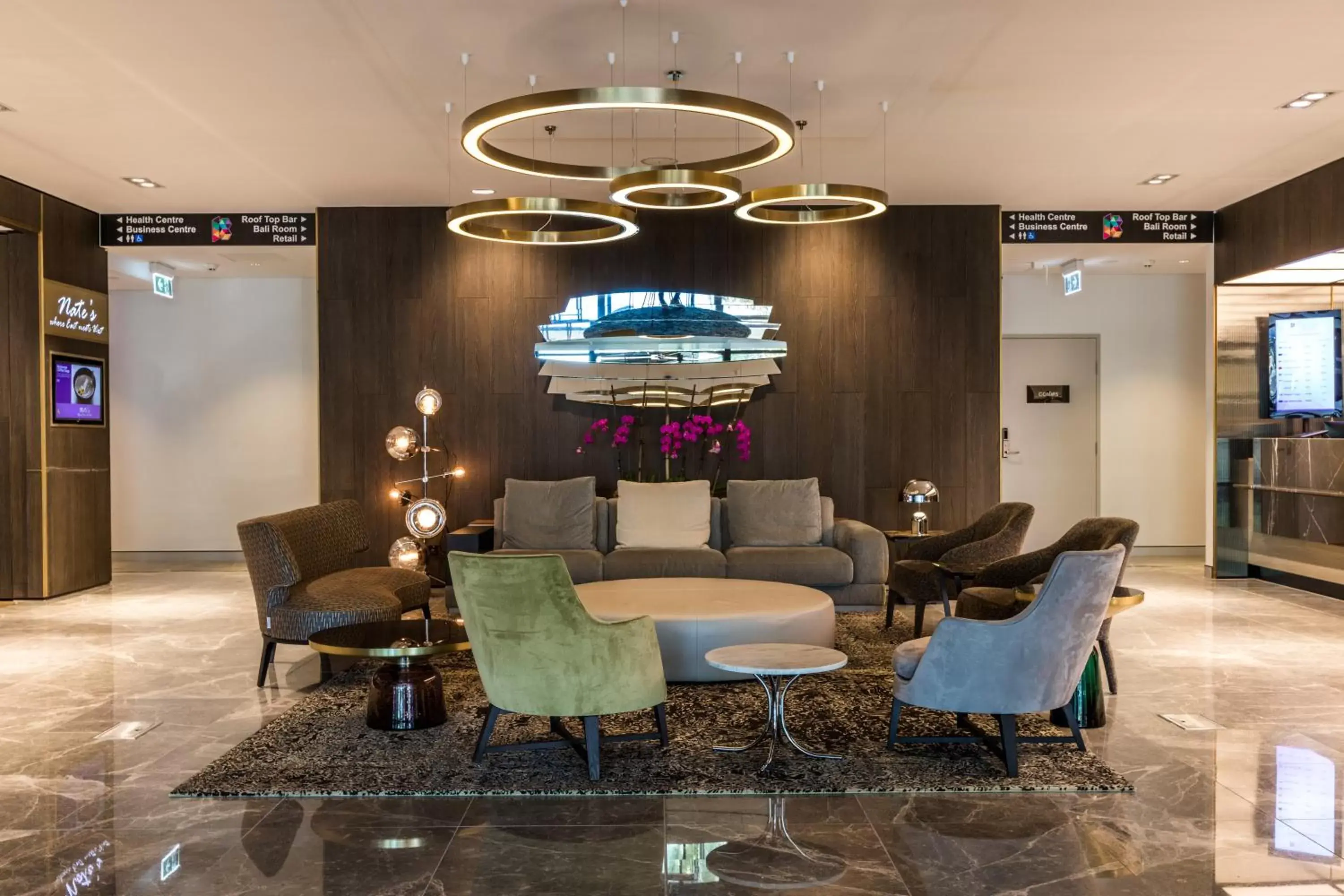 Lobby or reception in The Branksome Hotel & Residences