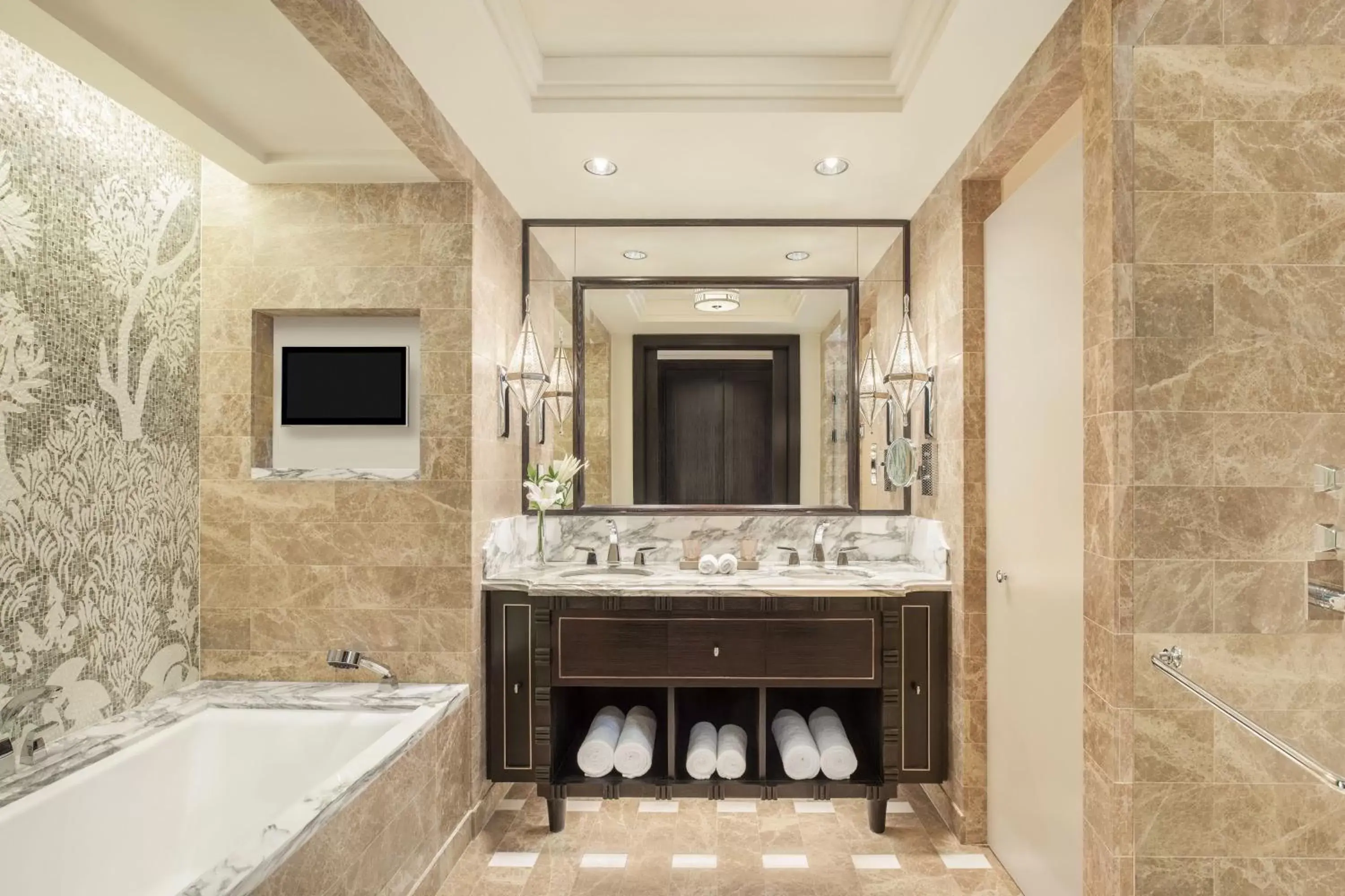 Bathroom in The St. Regis Cairo