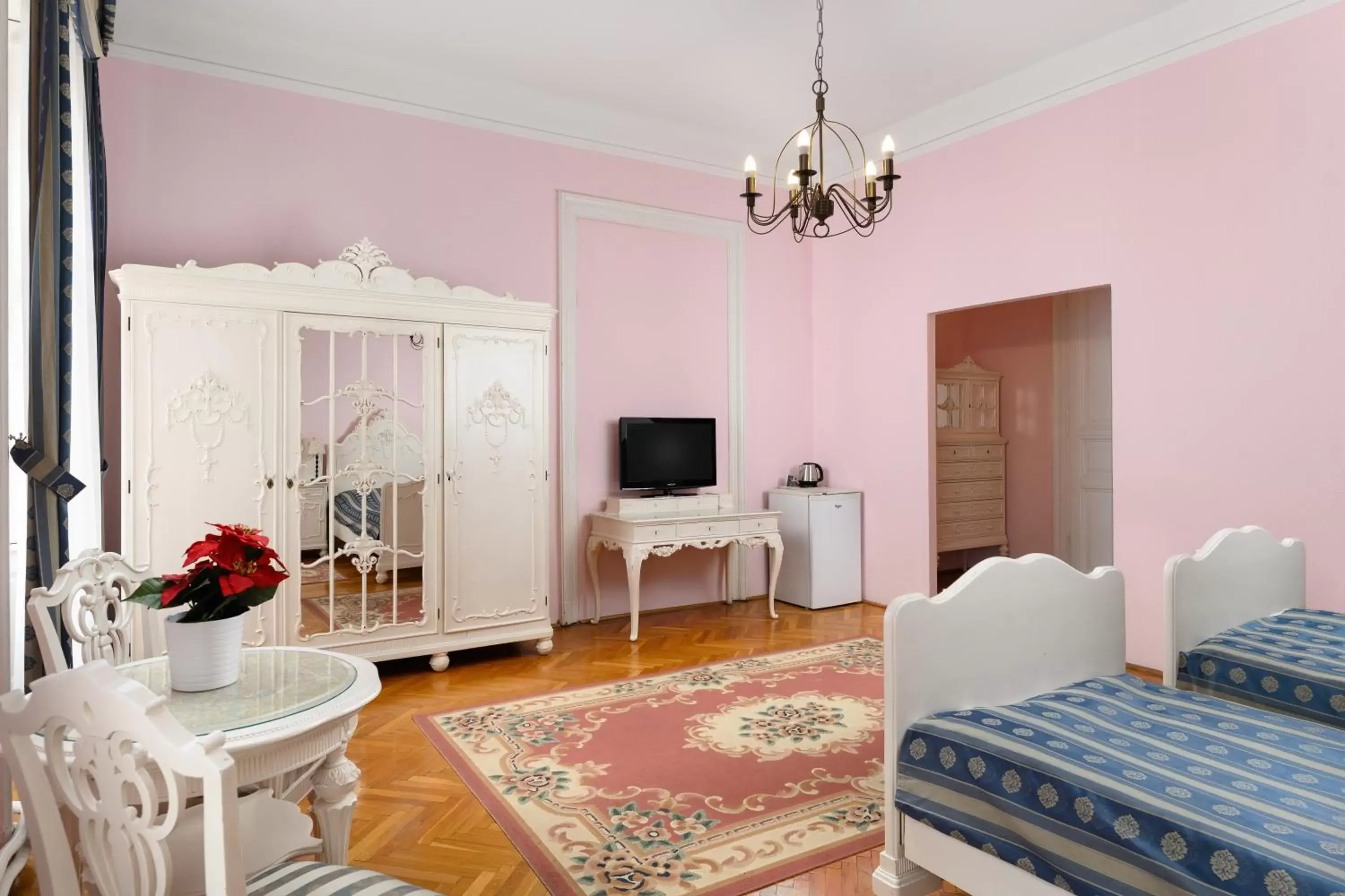 Bedroom, Seating Area in Kalvin House Budapest