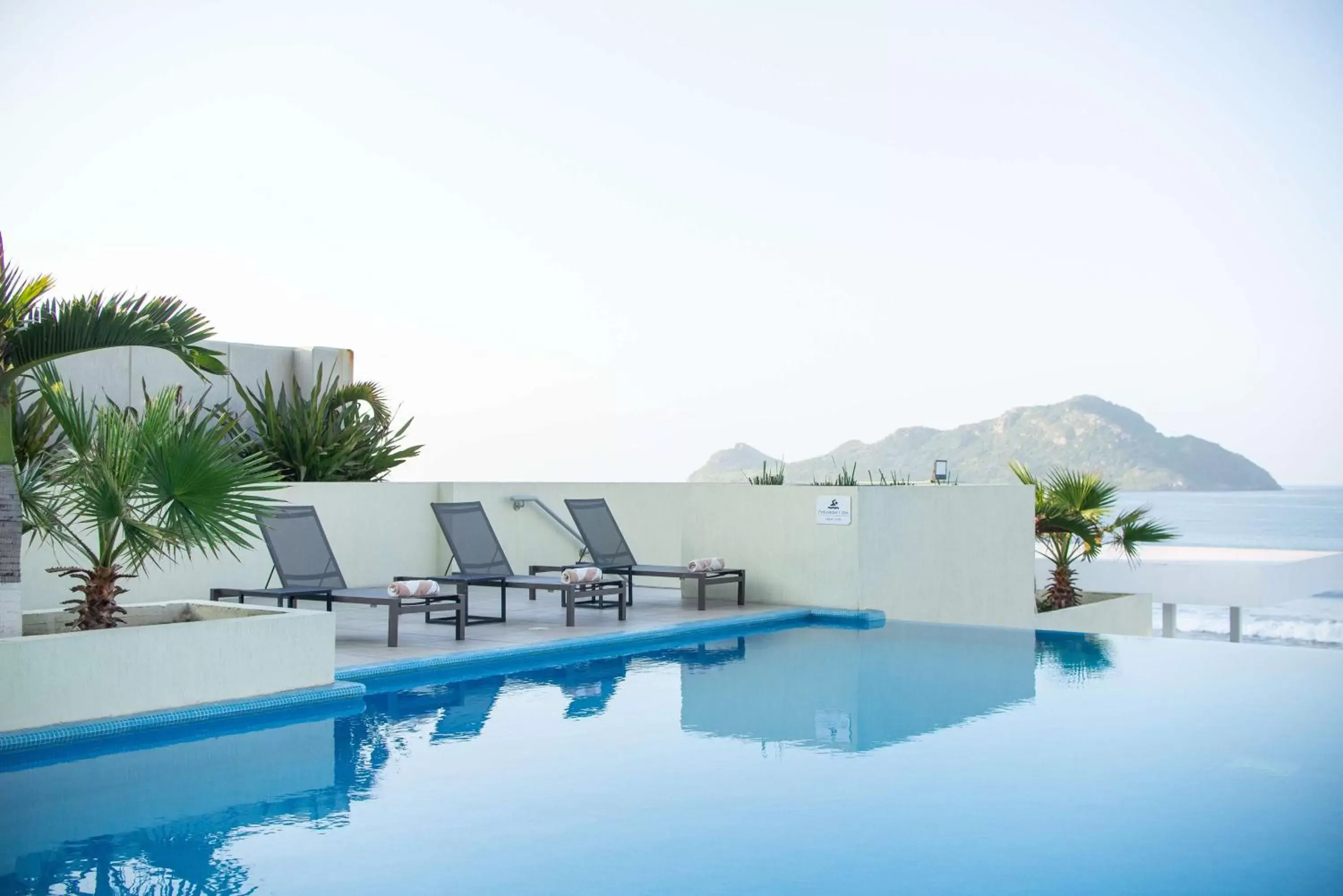 Pool view in DoubleTree by Hilton Mazatlan, SIN Pool view in DoubleTree by Hilton Mazatlan, SIN