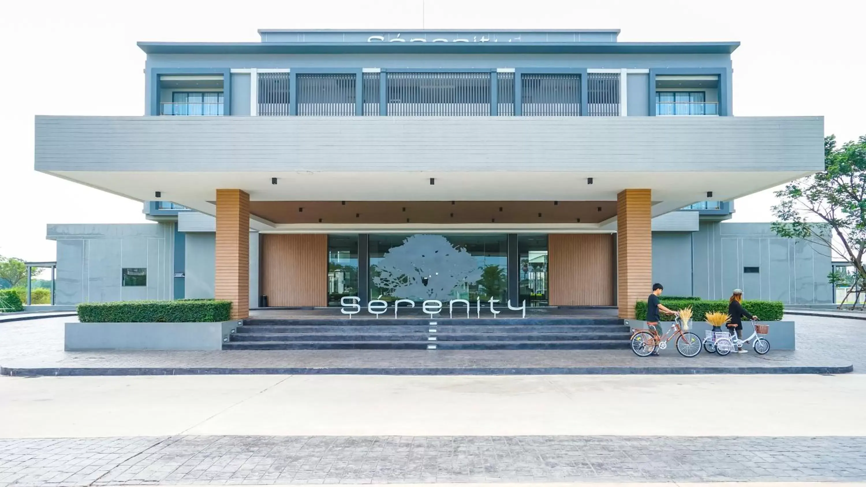 Facade/entrance in Serenity Hotel and Spa Kabinburi