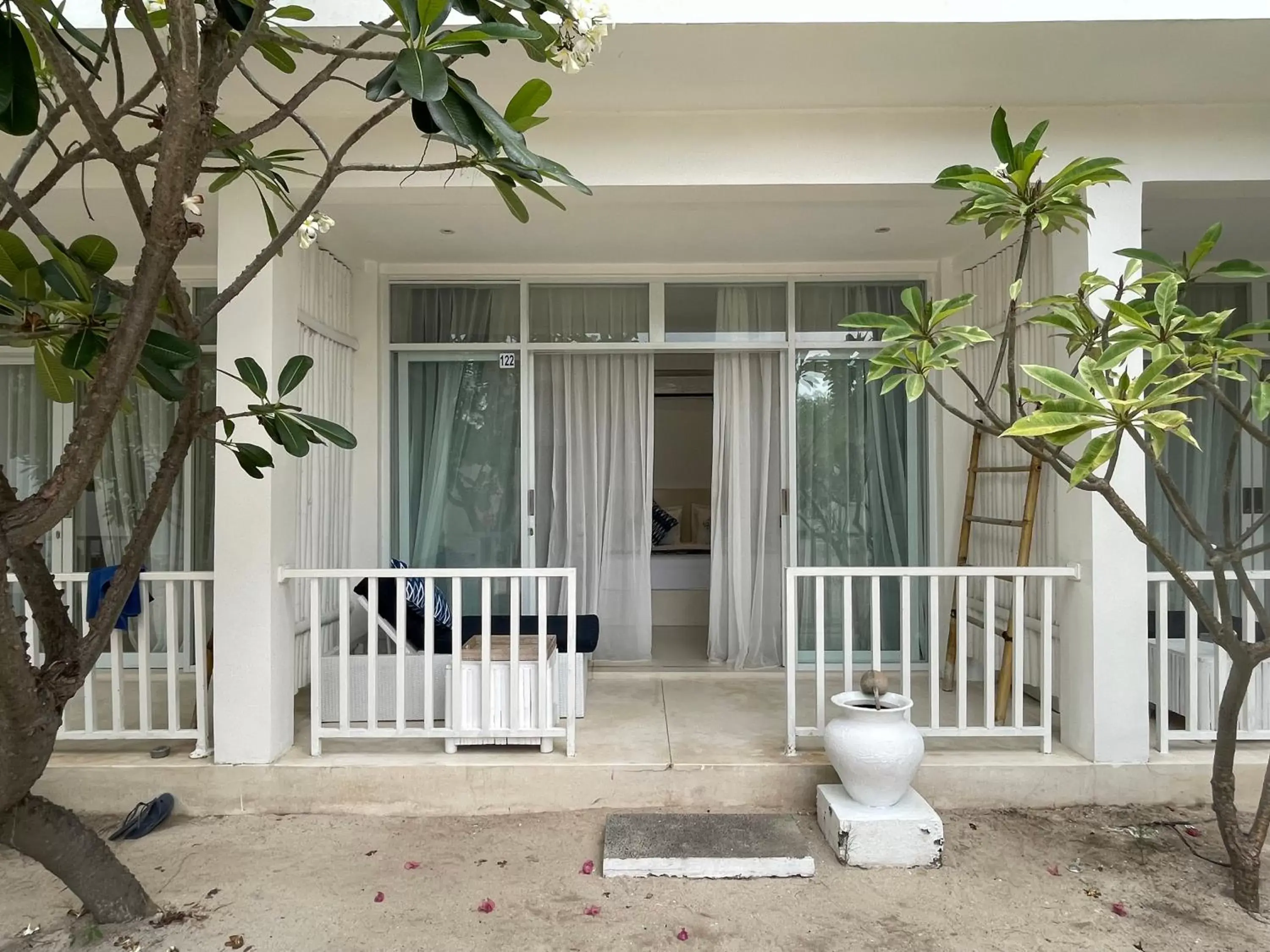Balcony/Terrace in Seri Resort Gili Meno - Adults Only