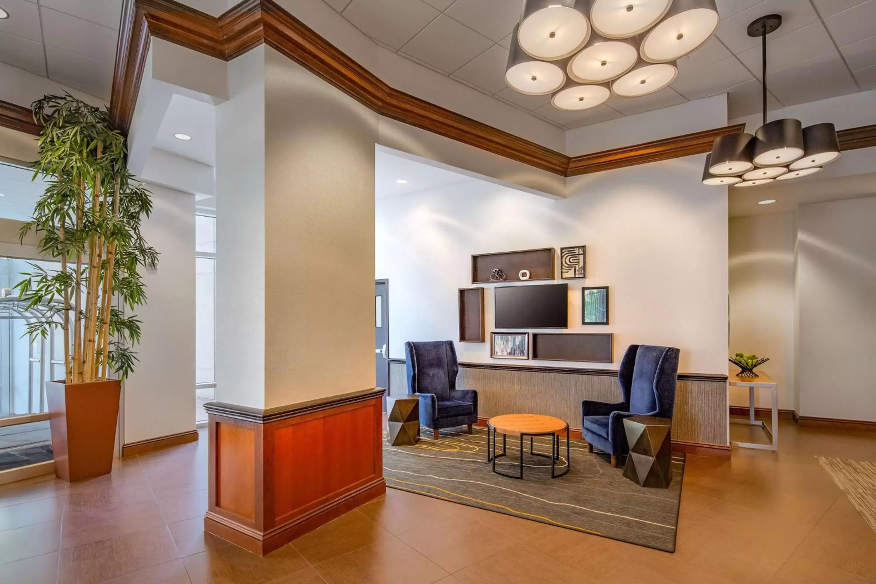 Lobby or reception, TV/Entertainment Center in Hyatt Place Madison/Downtown