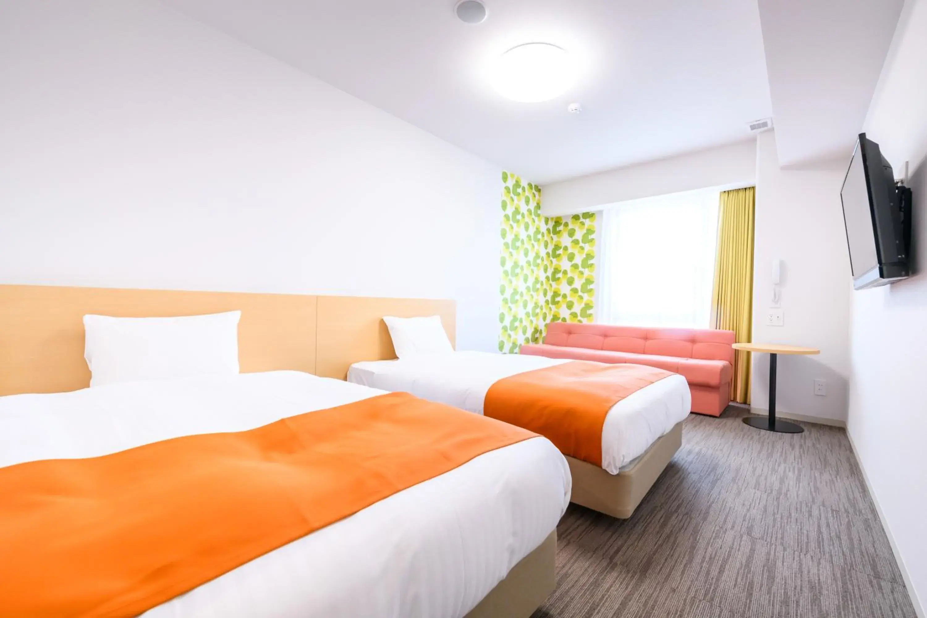 Bed in Hotel Sobial Namba Daikokucho Bed in Hotel Sobial Namba Daikokucho