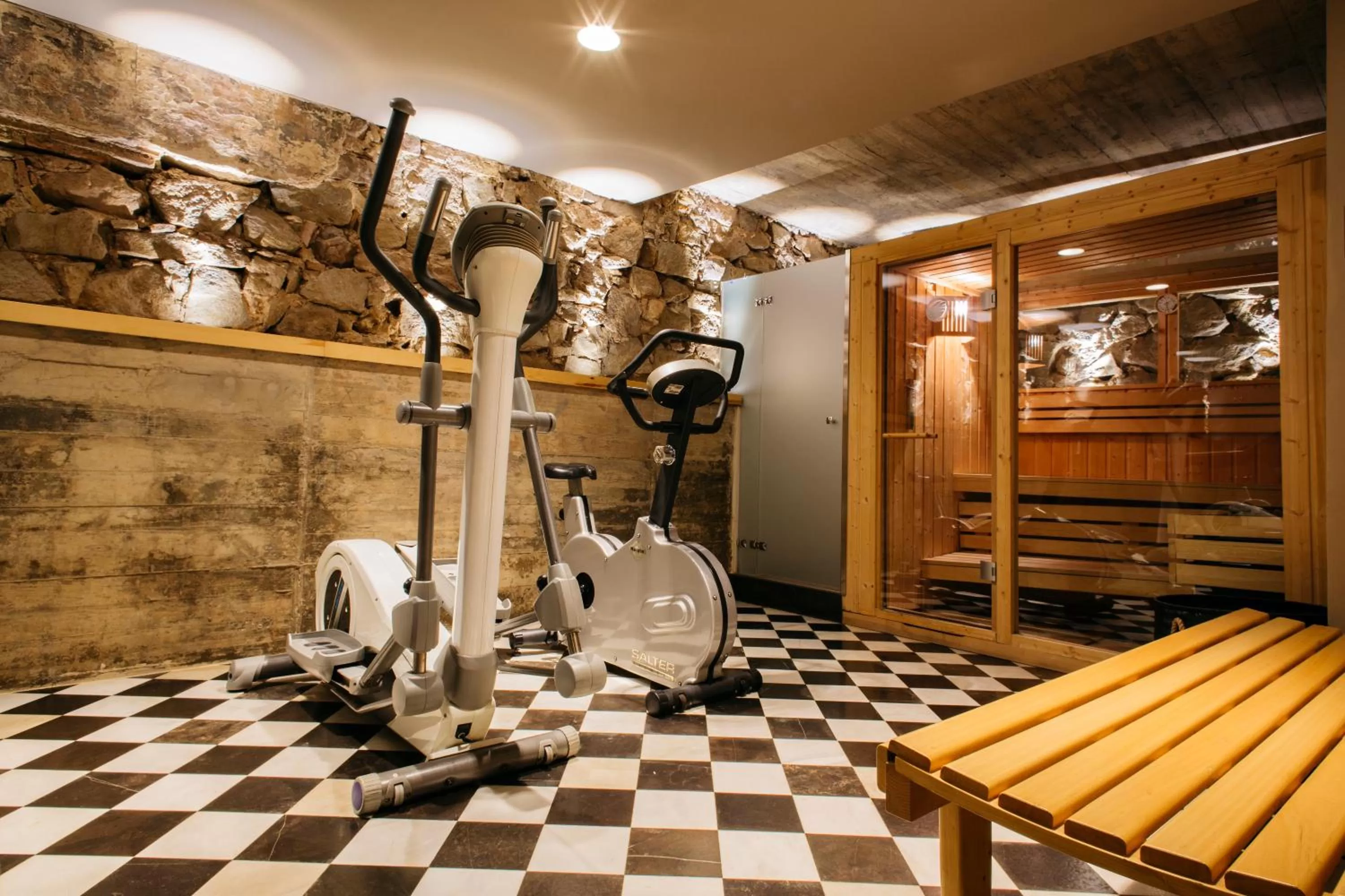 Fitness centre/facilities in Aparthotel Arai 4* Superior