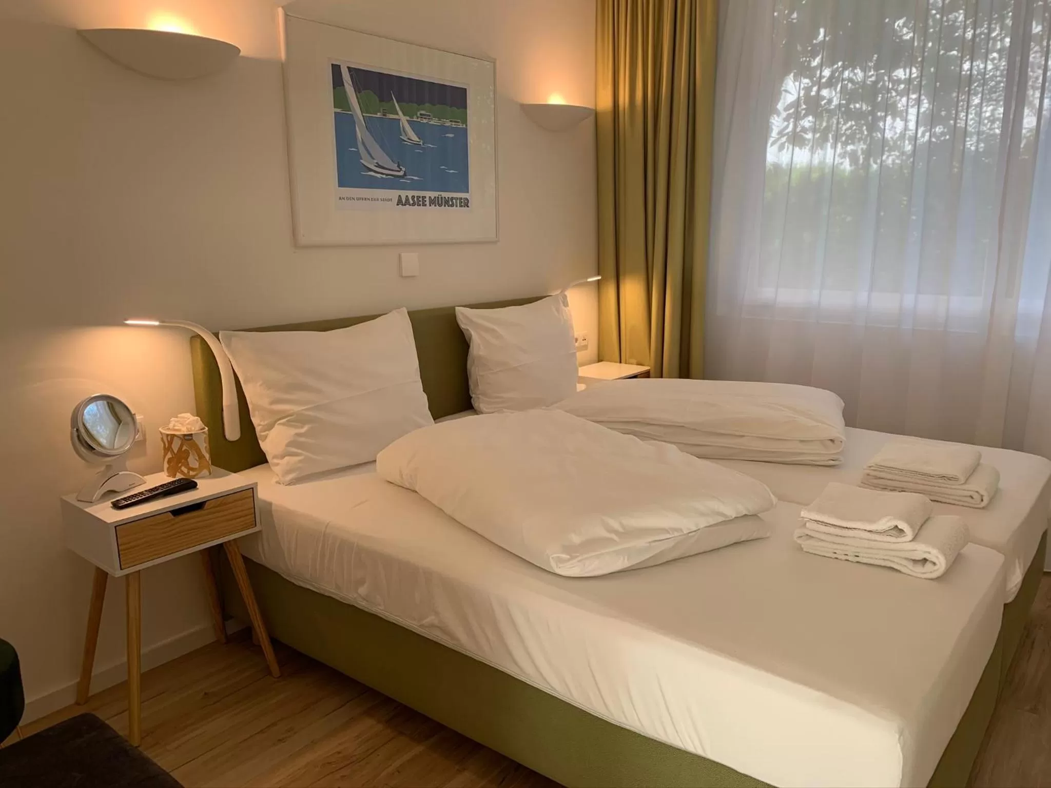 Bed in Park-Lodge Am Rohrbusch