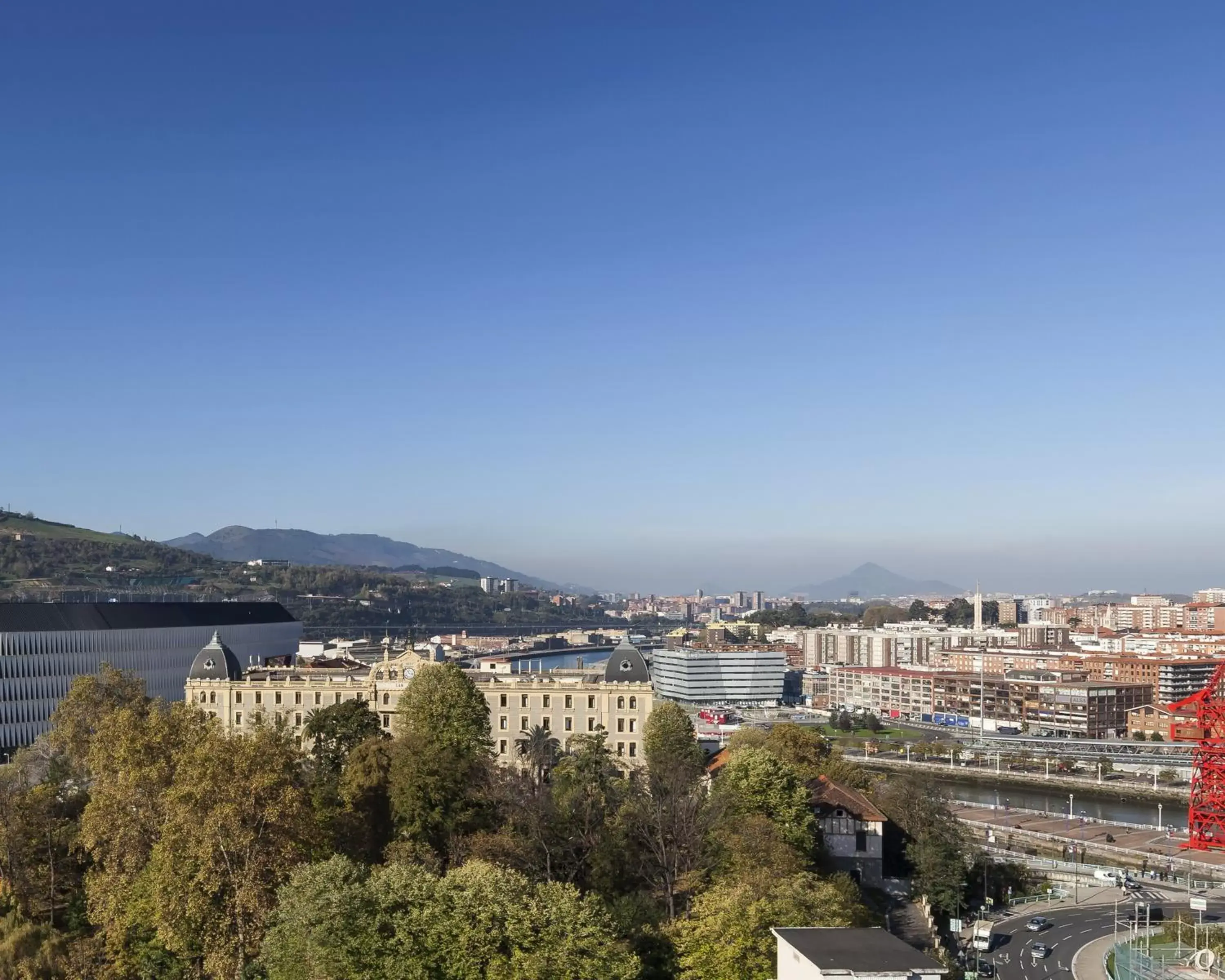 City view in Hotel Ilunion Bilbao