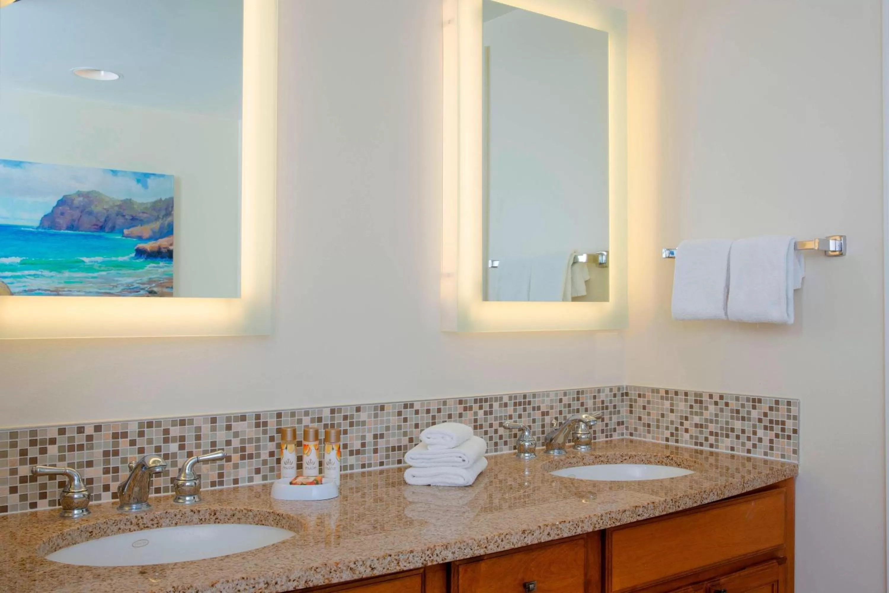 Bathroom in Marriott's Waiohai Beach Club