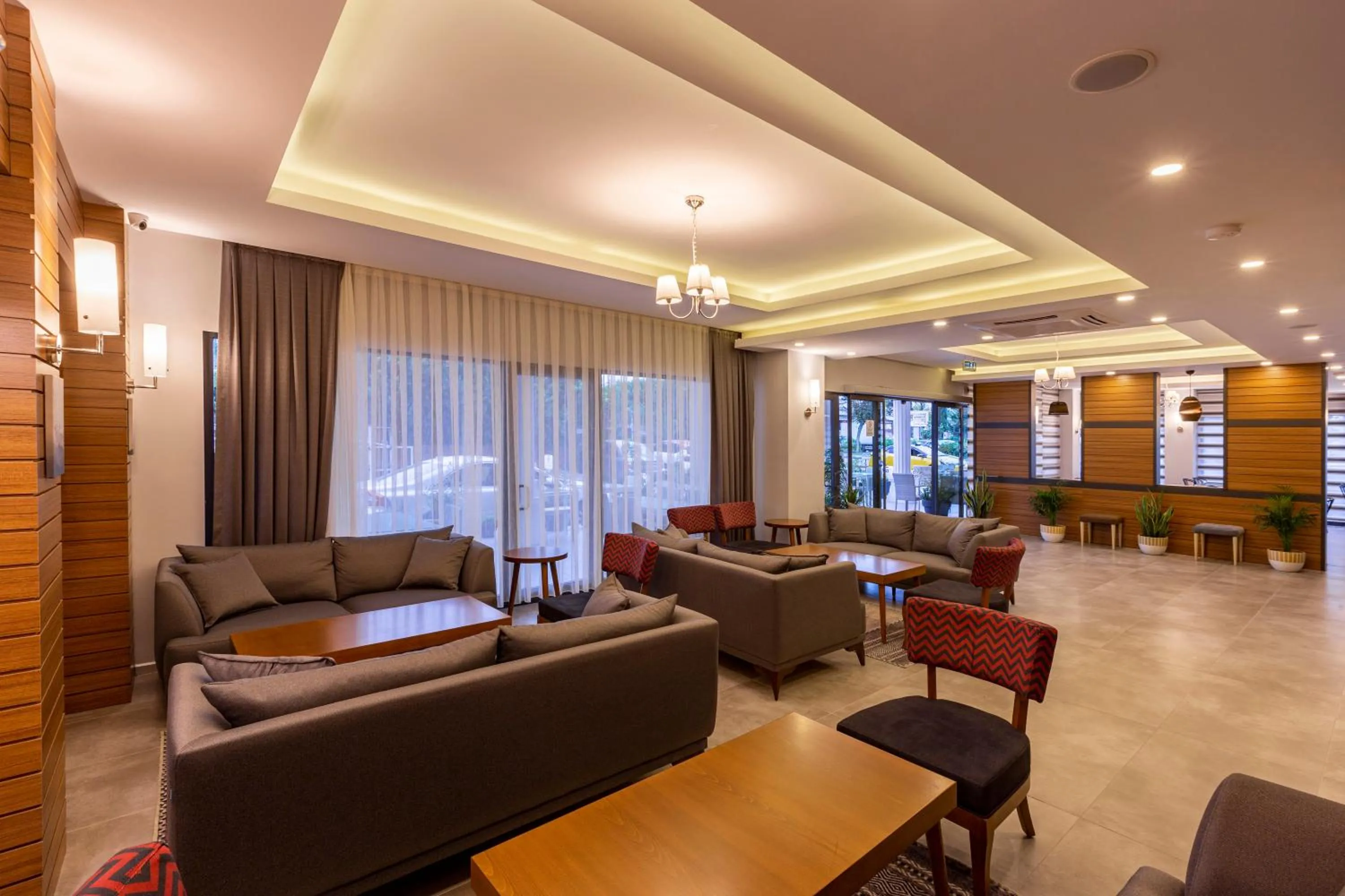 Lobby or reception in Antalya Business Hotel