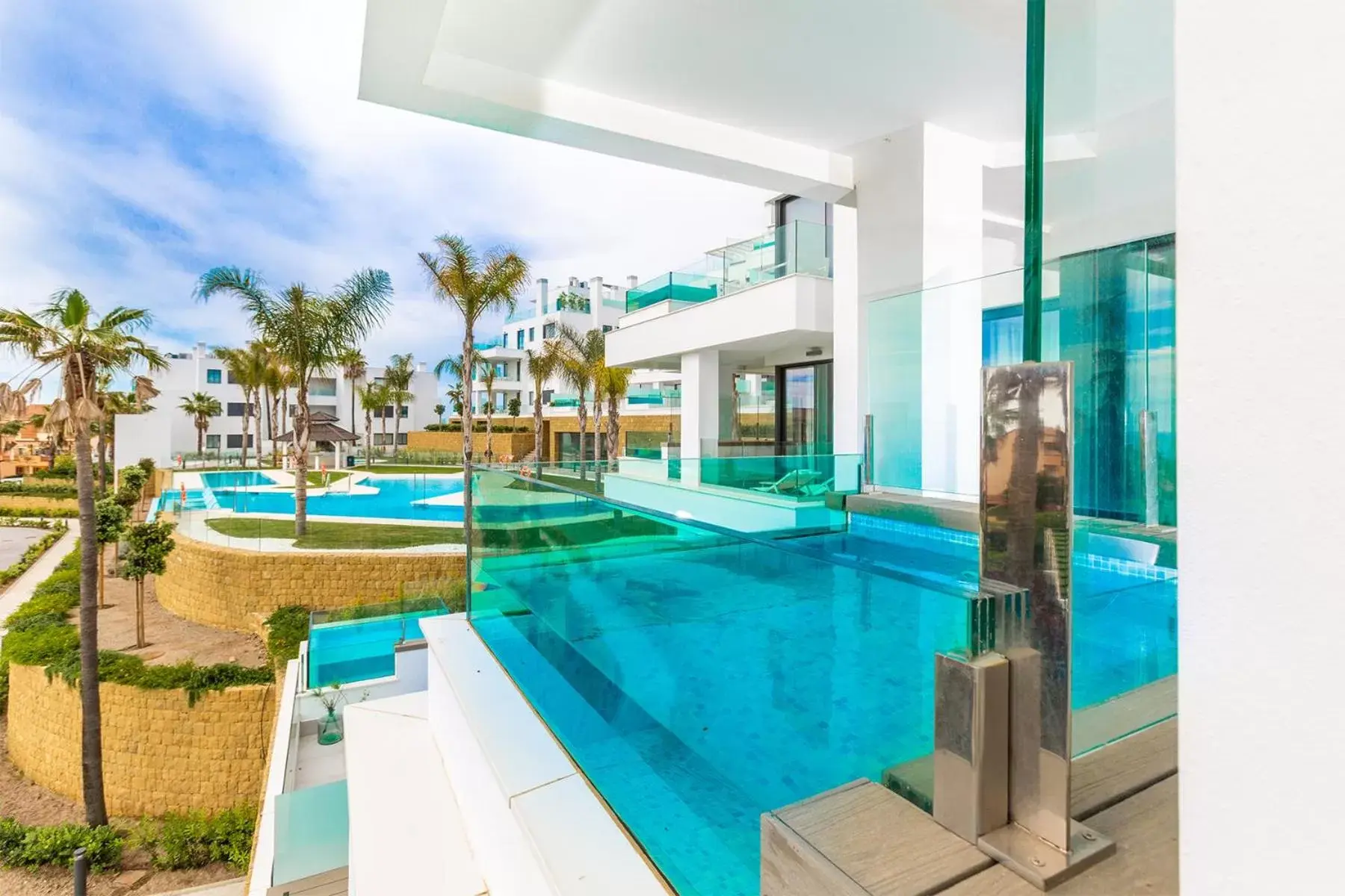 Pool view, Swimming Pool in Wyndham Grand Residences Costa del Sol