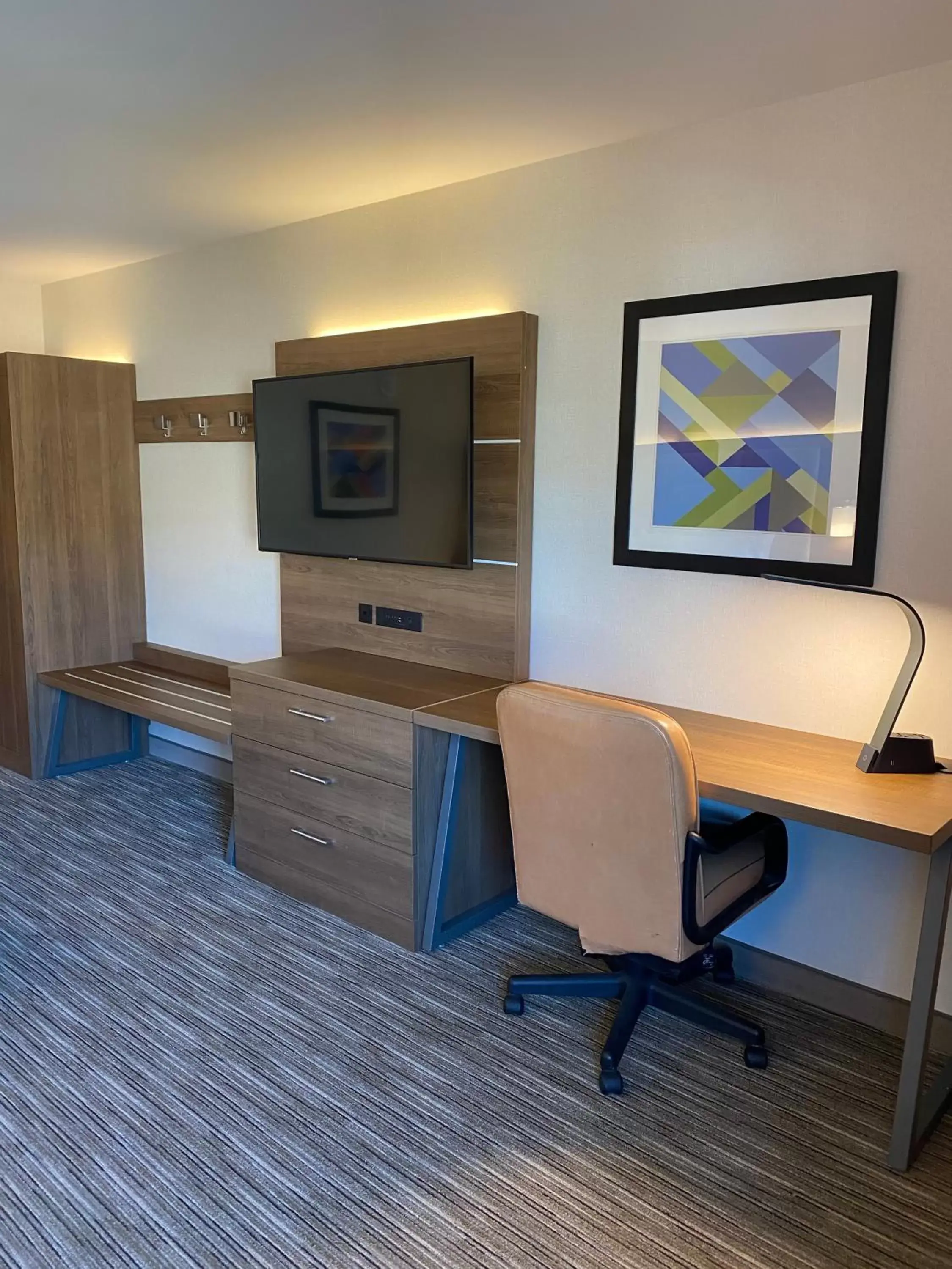 TV and multimedia, Seating Area in Holiday Inn Express & Suites Chatsworth, an IHG Hotel