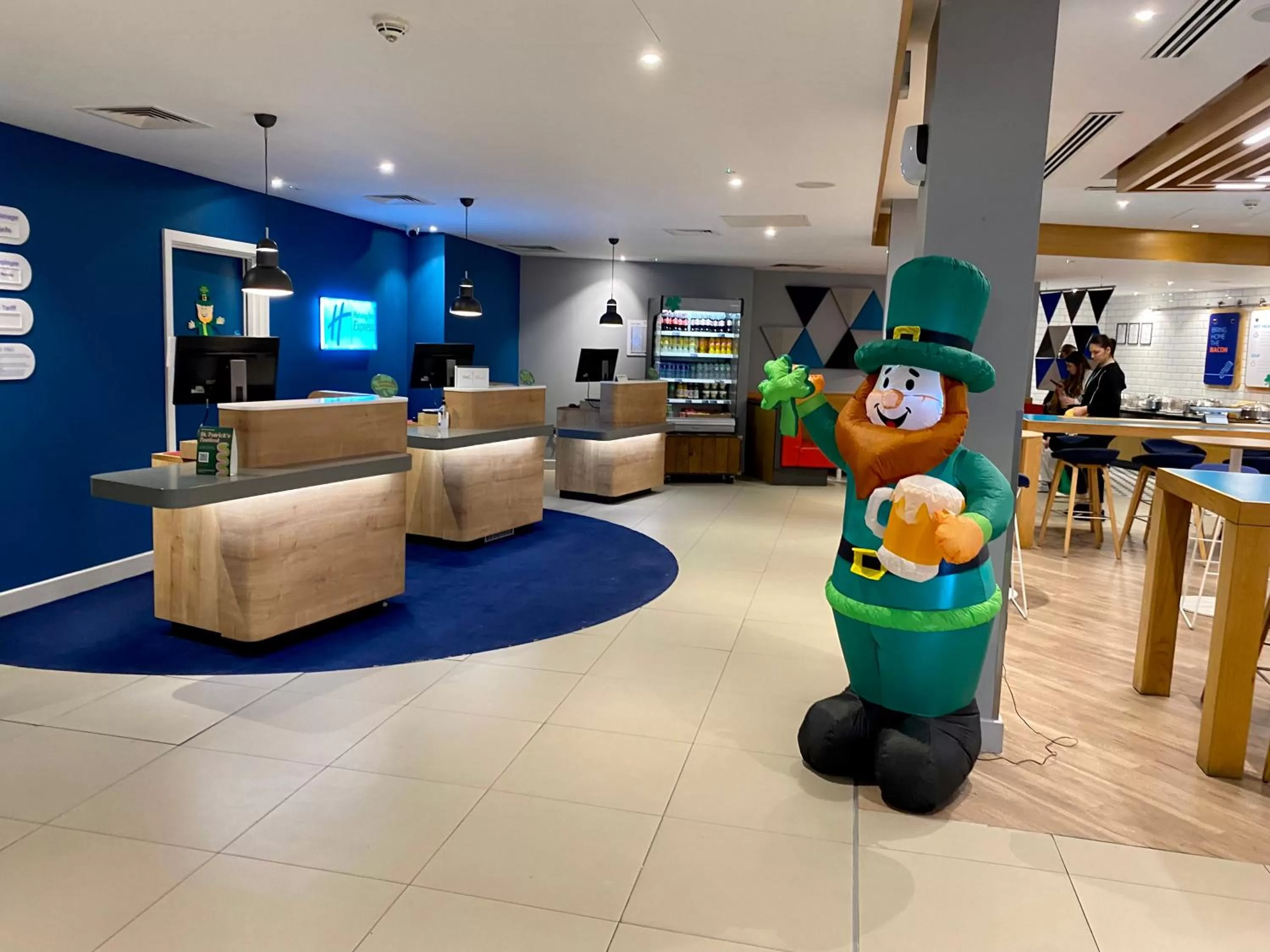 Lobby or reception in Holiday Inn Express Dublin City Centre by IHG