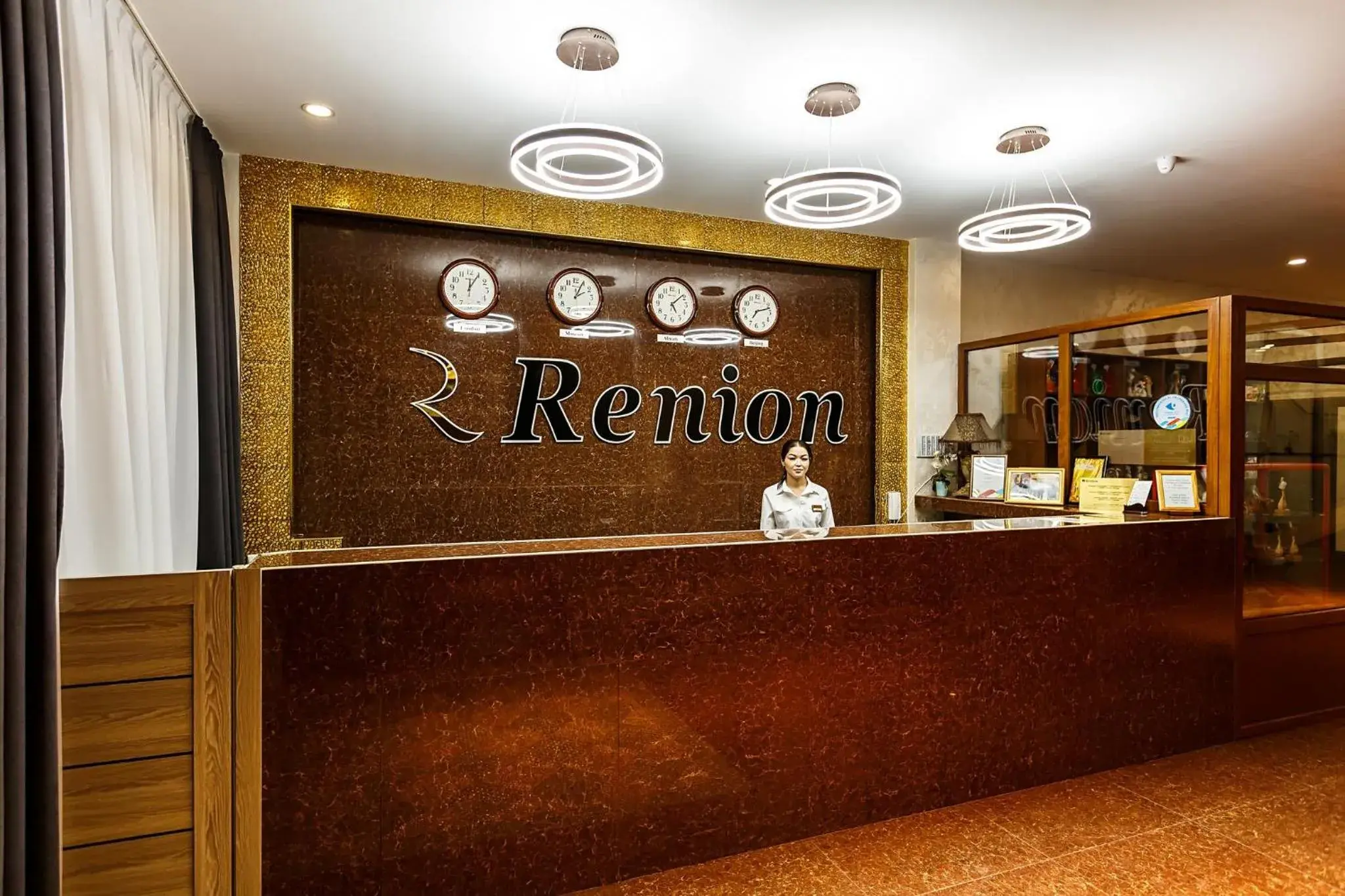 Lobby or reception in Renion Hotel