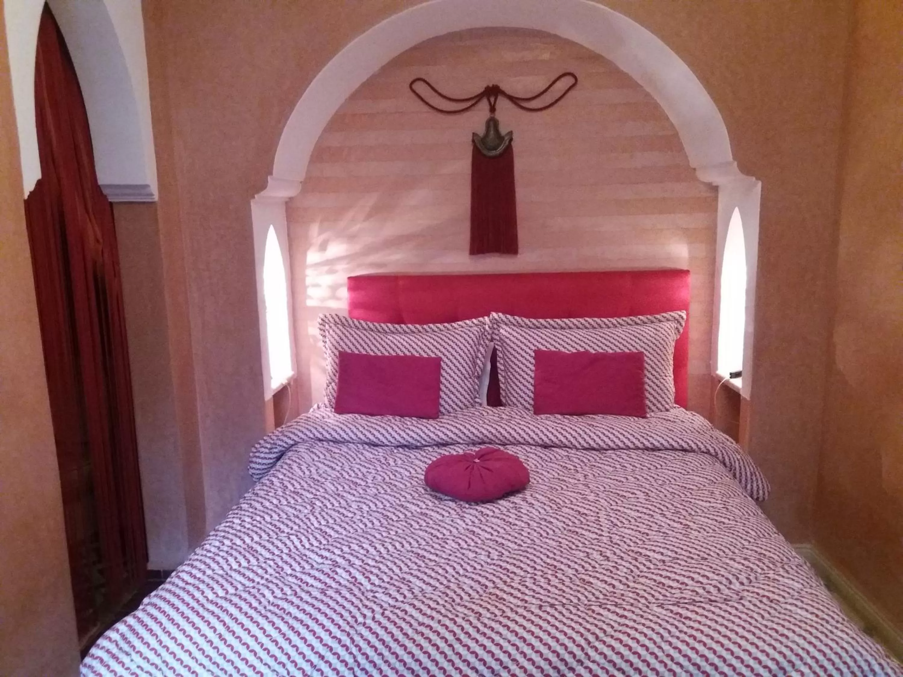 Bed in Riad Dar Attika