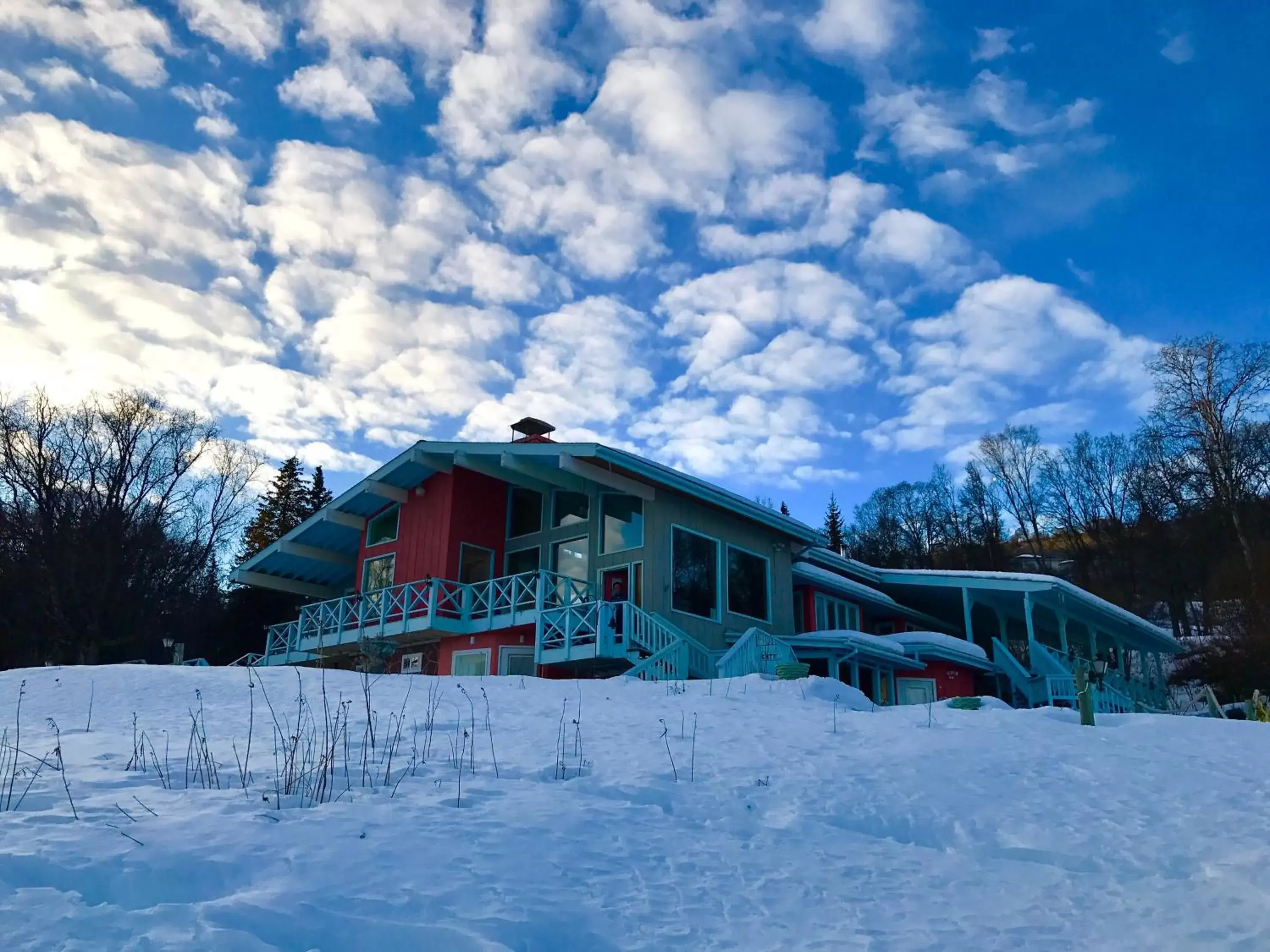 Property building, Winter in Halcyon Heights B&B/Inn