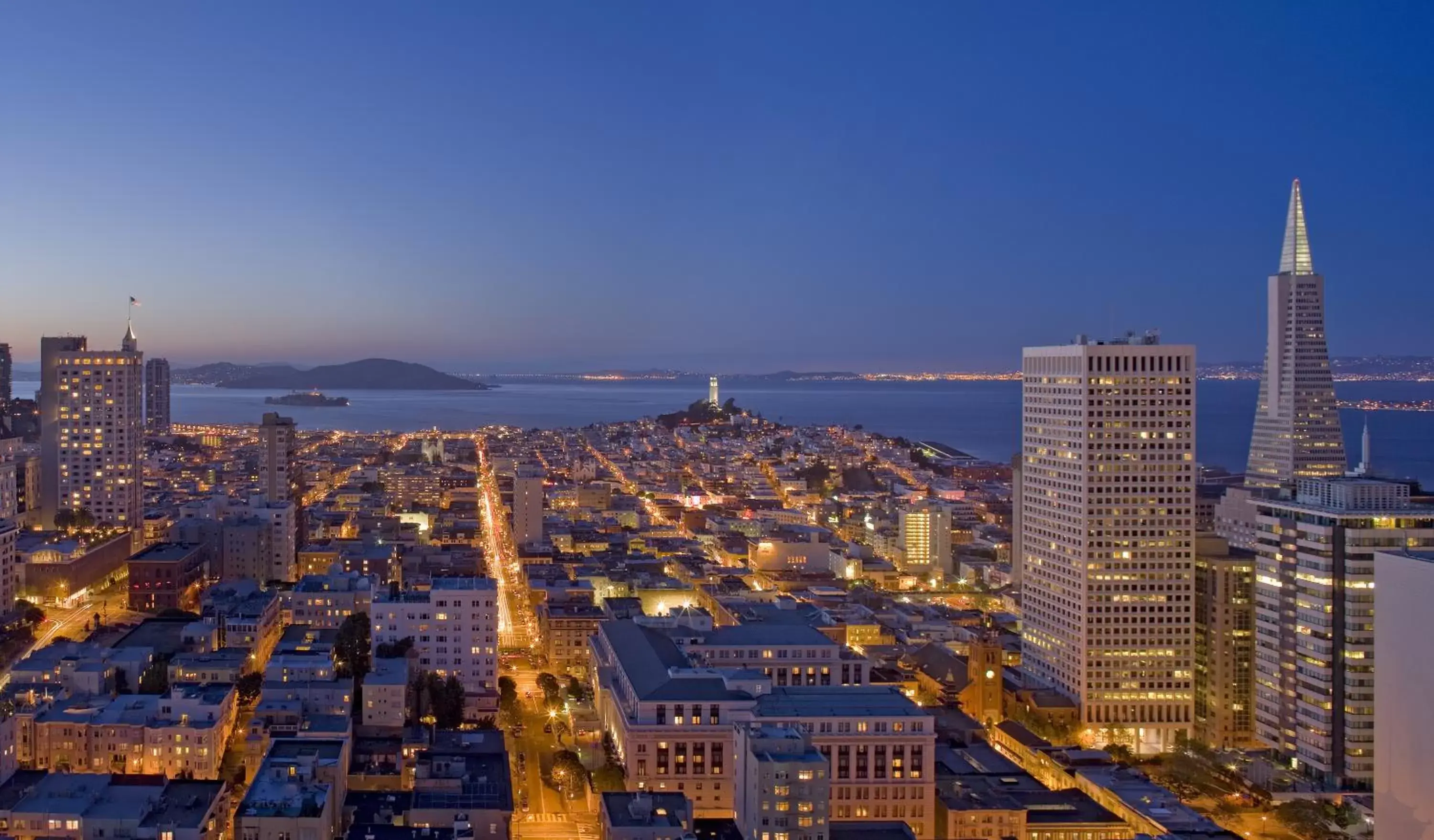 Double Room with Two Double Beds and Bay View in Grand Hyatt San Francisco Union Square