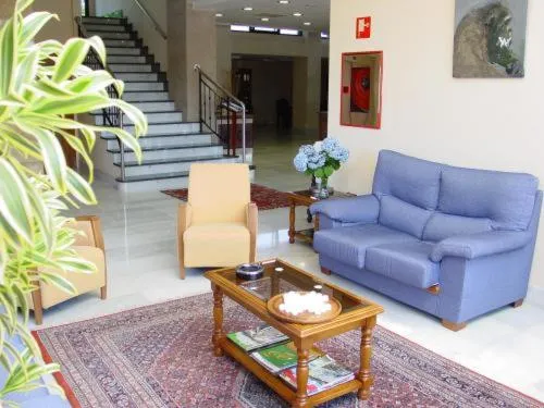 Lobby or reception in Hotel Cristina