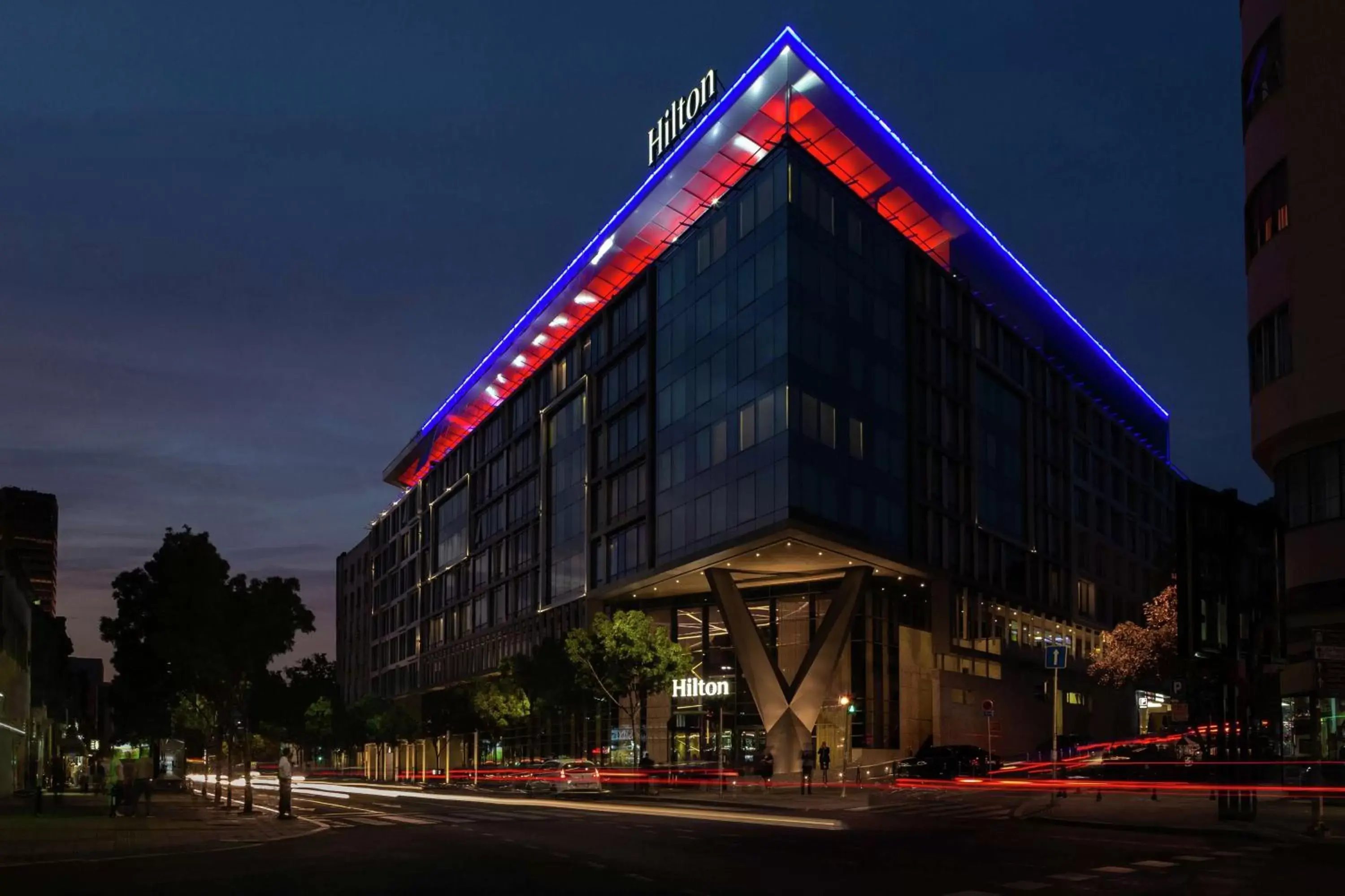 Property building in Hilton Belgrade Property building in Hilton Belgrade