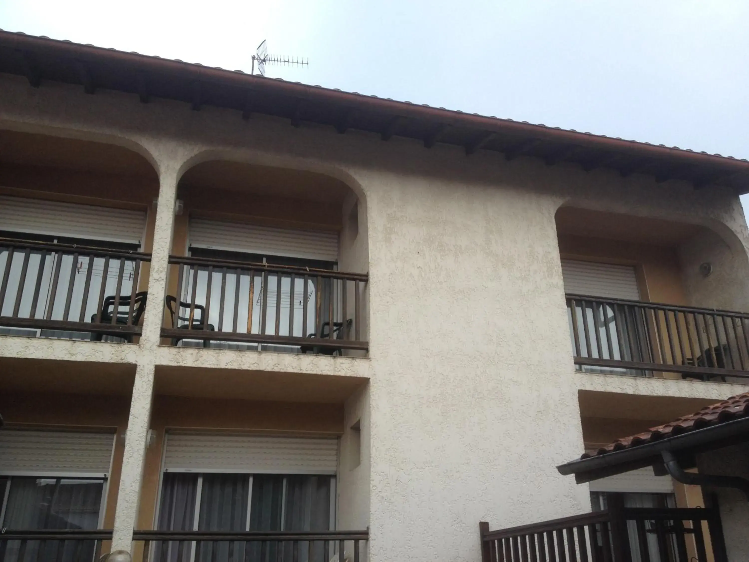 Balcony/Terrace, Property Building in Hôtel Le Relais Dax