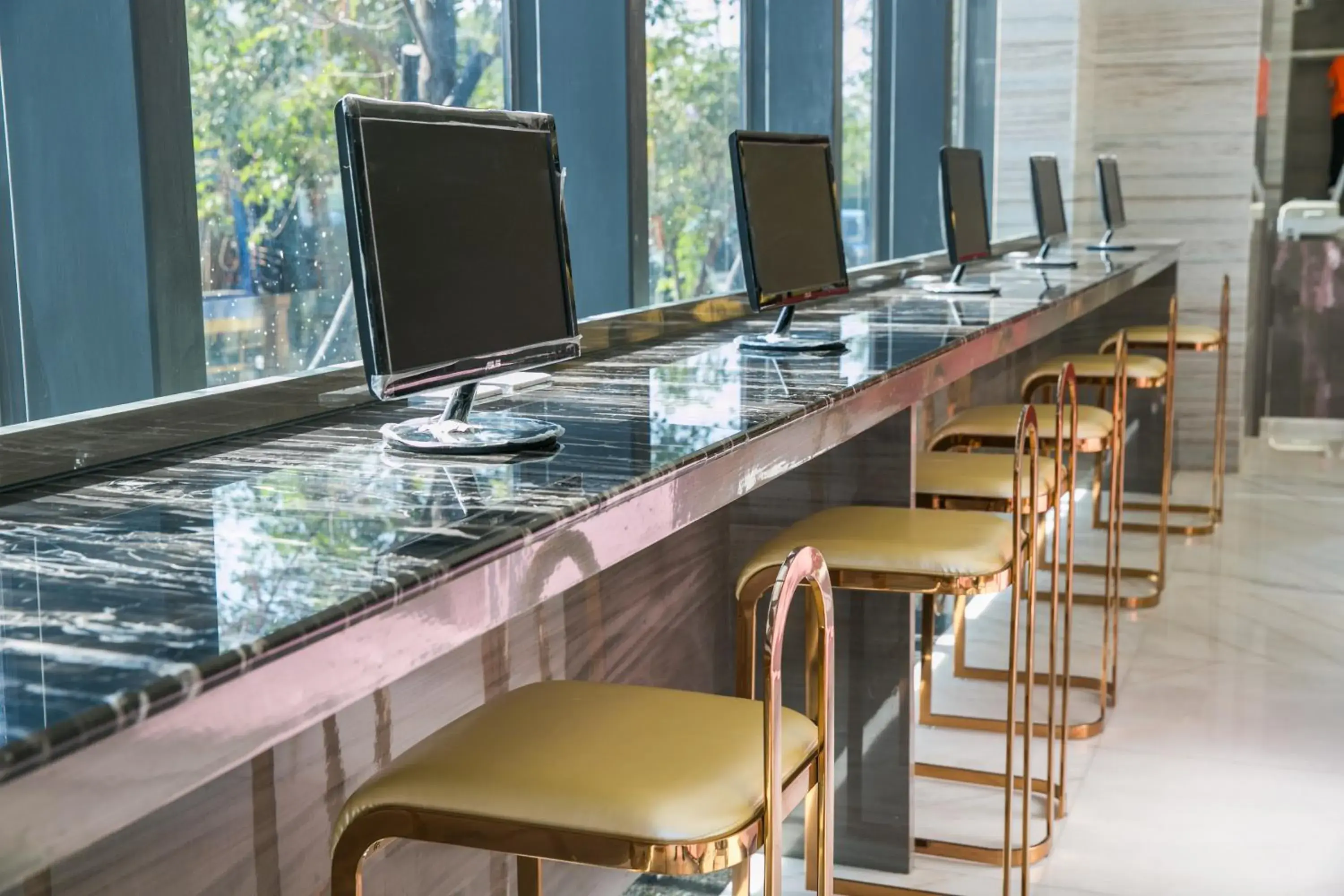 Lobby or reception in Sun Hao International Hotel