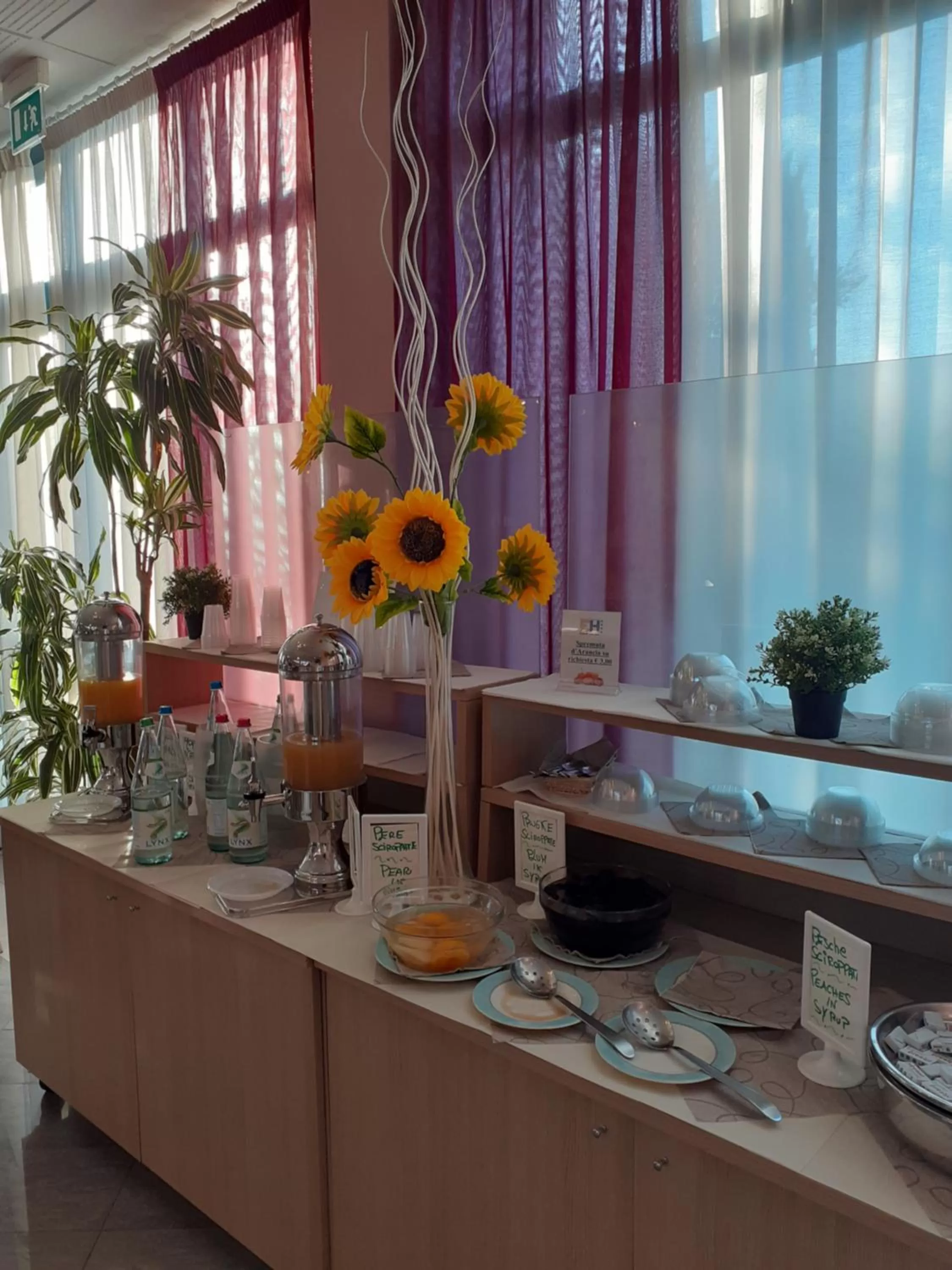 Buffet breakfast in Euro Hotel