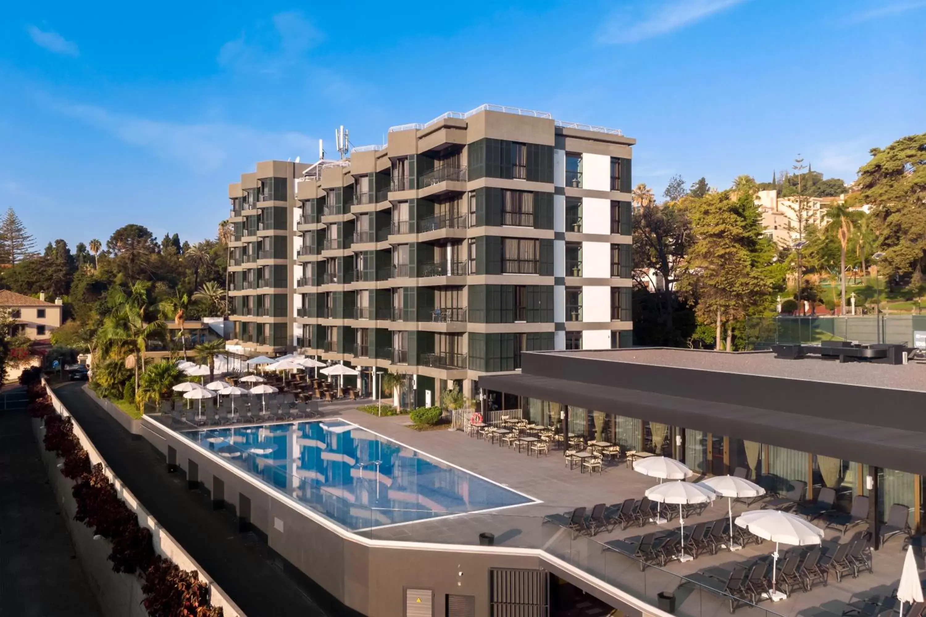 Property building in Enotel Magnólia Property building in Enotel Magnólia