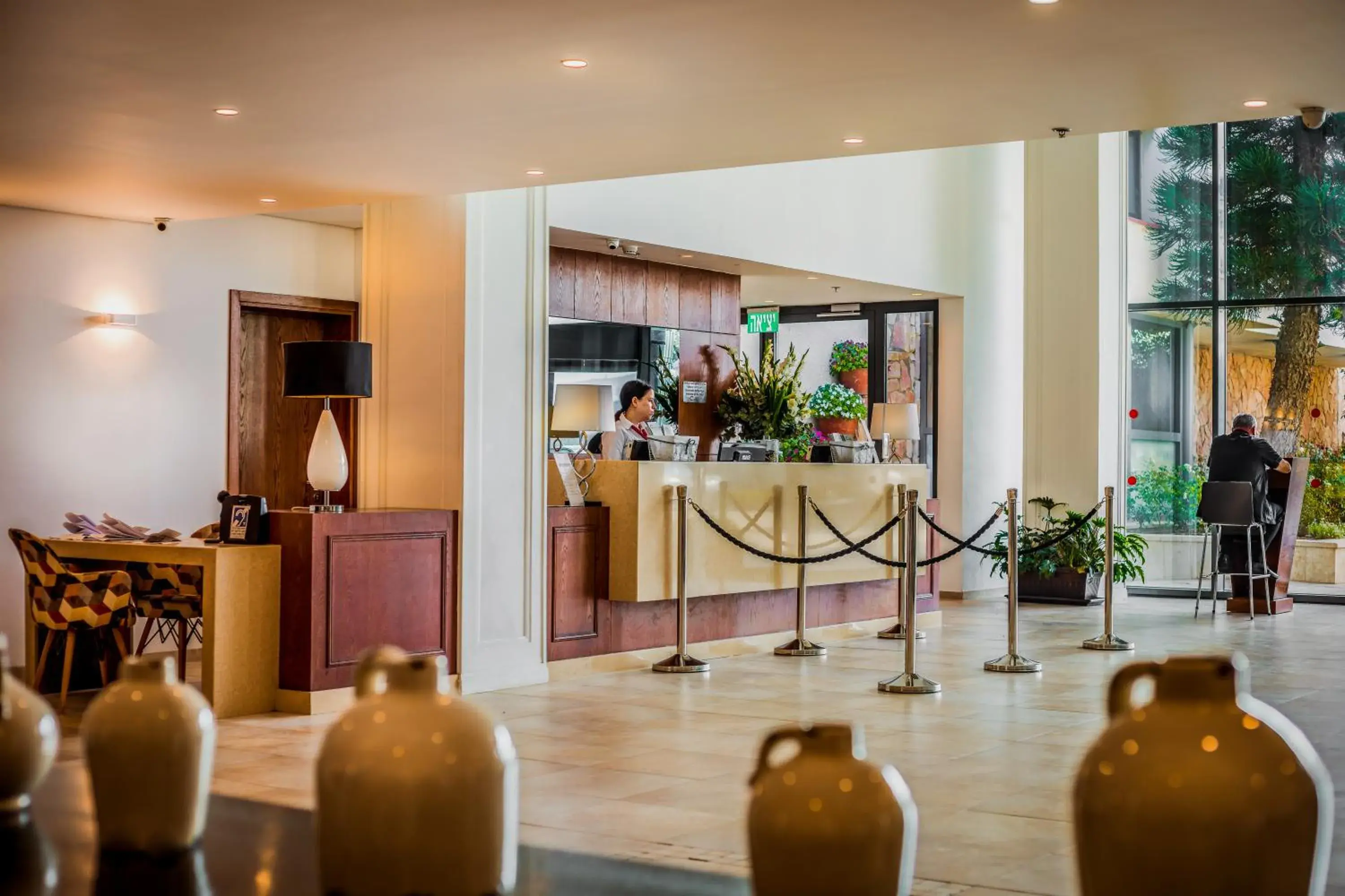 Lobby or reception, Lobby/Reception in C Hotel Neve Ilan