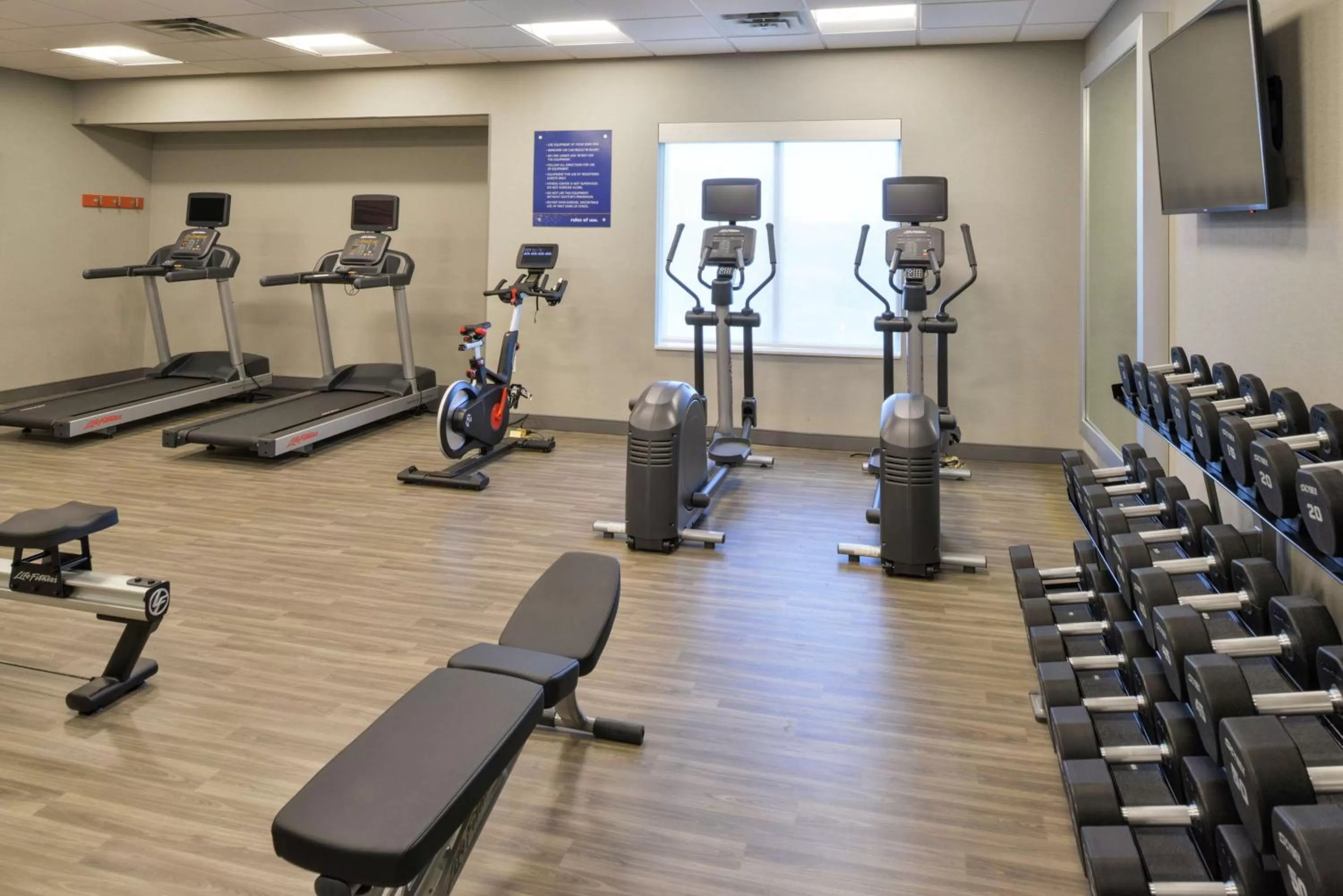Fitness centre/facilities in Hampton Inn Lakeville Minneapolis, Mn