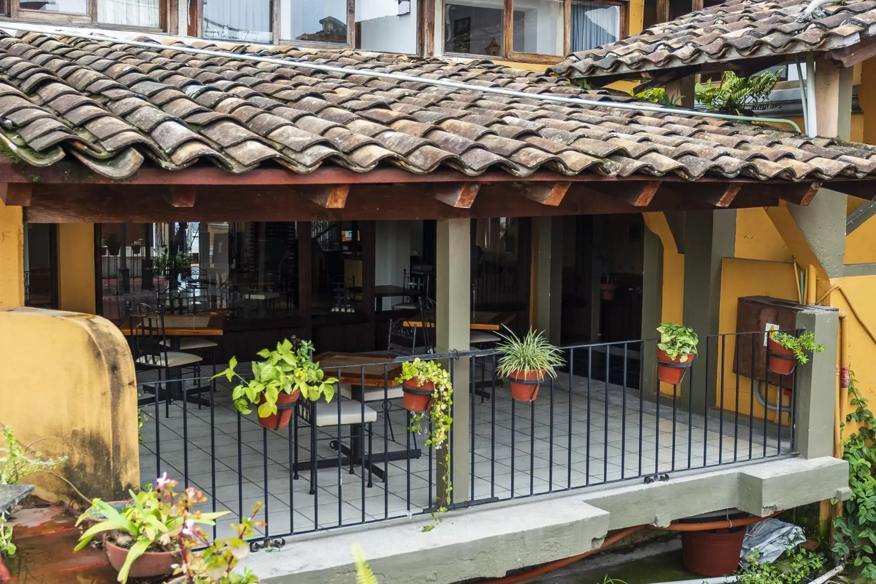 Balcony/Terrace in Capital O Hotel Central, Xalapa